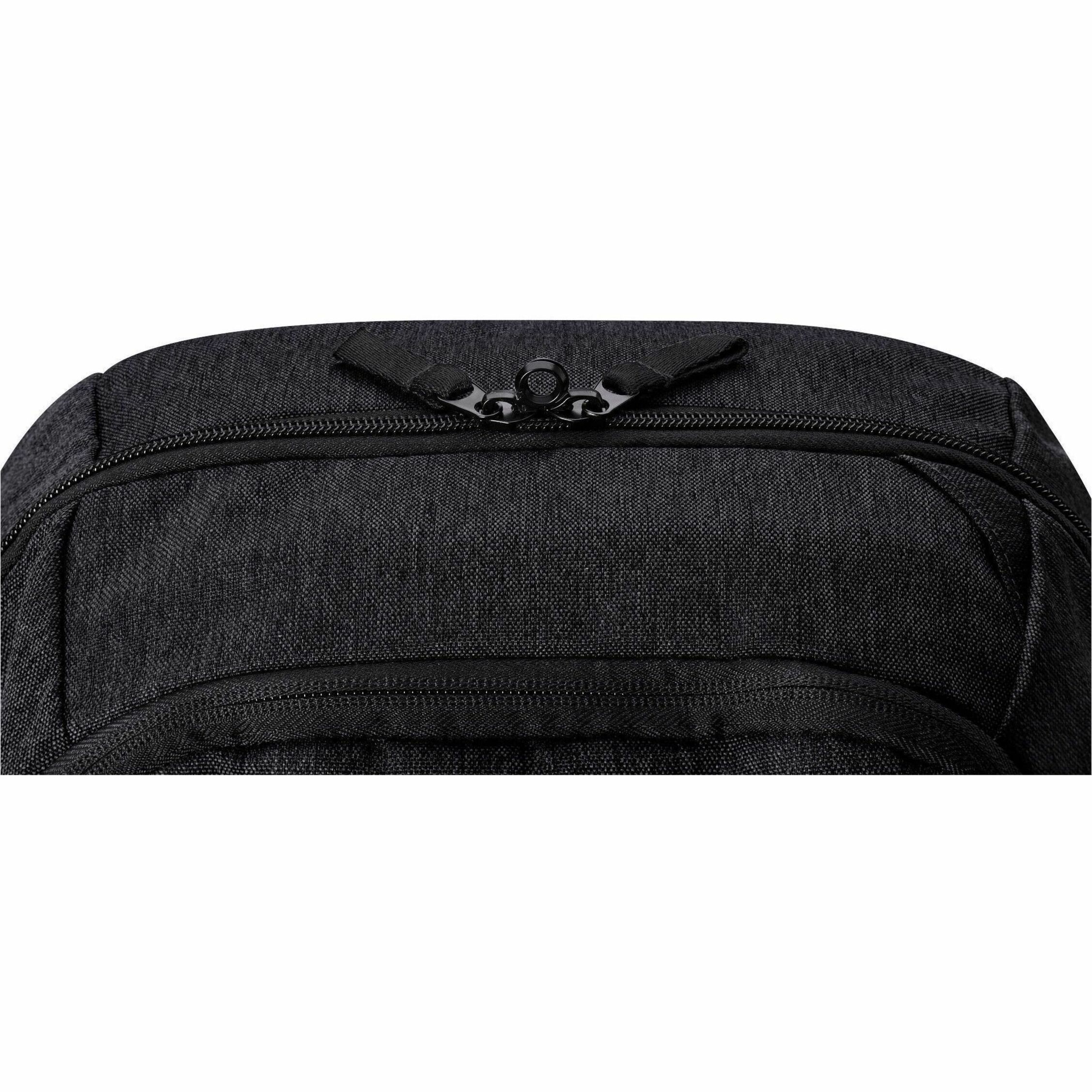 HP Prelude Pro Carrying Case (Briefcase) for 15.6" Notebook - Black - Water Resistant, Bump Resistant, Scrape Resistant - Fabric Body - Shoulder Strap, Luggage Strap - 11.3" Height x 16" Width x 2.8" Depth — alternate image1