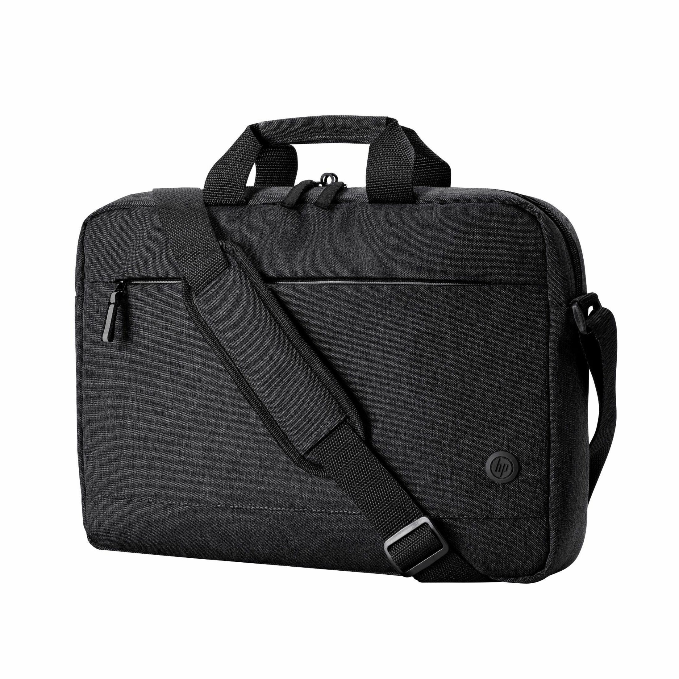 HP Prelude Pro Carrying Case (Briefcase) for 15.6" Notebook - Black - Water Resistant, Bump Resistant, Scrape Resistant - Fabric Body - Shoulder Strap, Luggage Strap - 11.3" Height x 16" Width x 2.8" Depth