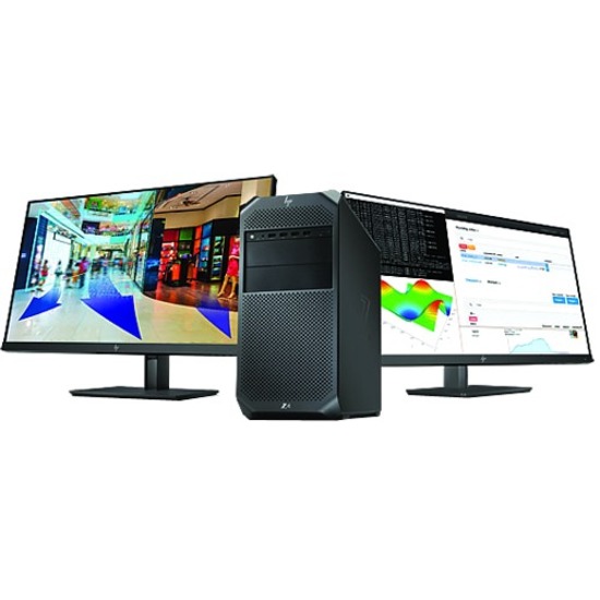 HP Z4 G4 Workstation - 1 Xeon W-2245 - 32 GB - Mini-tower - Black - Serial ATA/600 Controller - 0, 1, 5, 10 RAID Levels - Intel Optane Memory Ready - Gigabit Ethernet — alternate image4