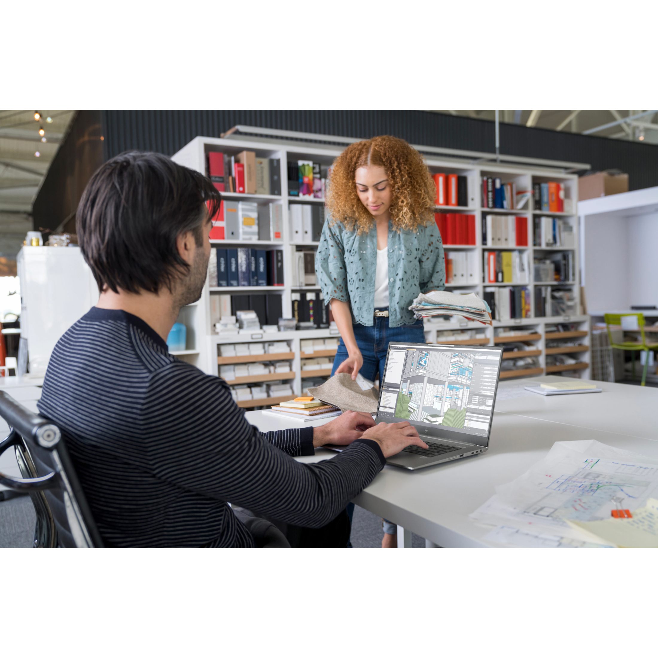 HP ZBook Studio G7 15.6" Mobile Workstation - Intel Core i9 10th Gen i9-10885H - 16 GB - 512 GB SSD - 18 Hours Battery Run Time — life style