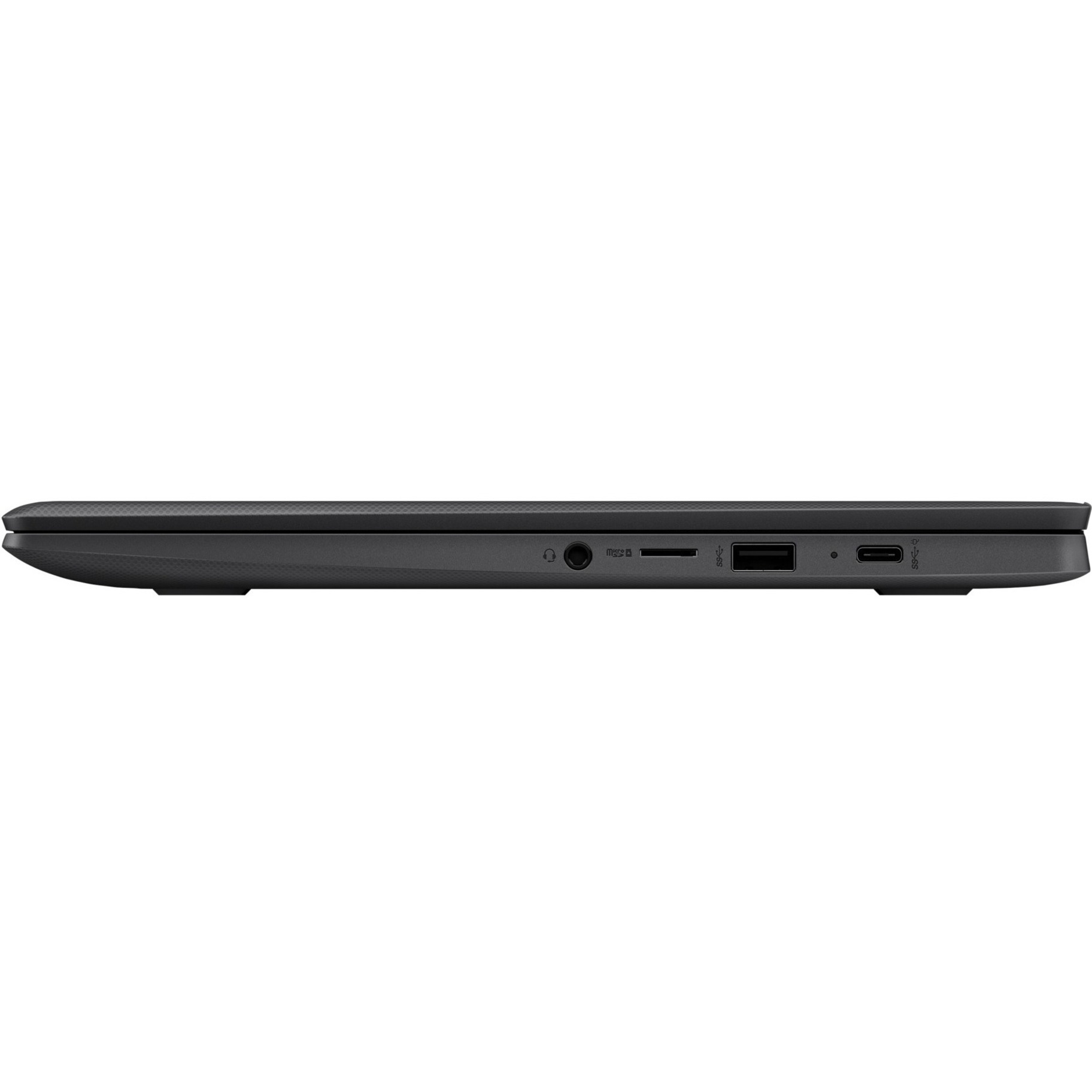 HP Chromebook 14 G6 14" Chromebook - 60 Hz - Intel Celeron N4120 - 8 GB - 32 GB Flash Memory - Chalkboard Gray - Intel Chip - Front Camera/Webcam - 13.50 Hours Battery Run Time - IEEE 802.11a/b/g/n/ac Wireless LAN Standard — left