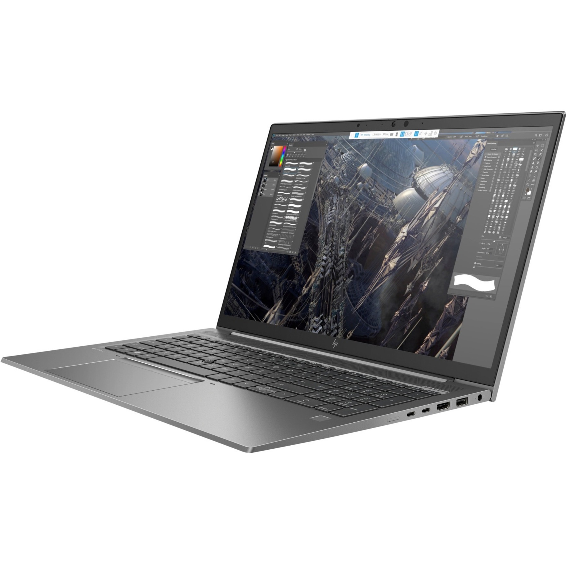 HP ZBook Firefly 15 G7 15.6" Mobile Workstation - Intel Core i5 10th Gen i5-10310U - 16 GB - 256 GB SSD - In-plane Switching (IPS) Technology - 23 Hours Battery Run Time — alternate image1