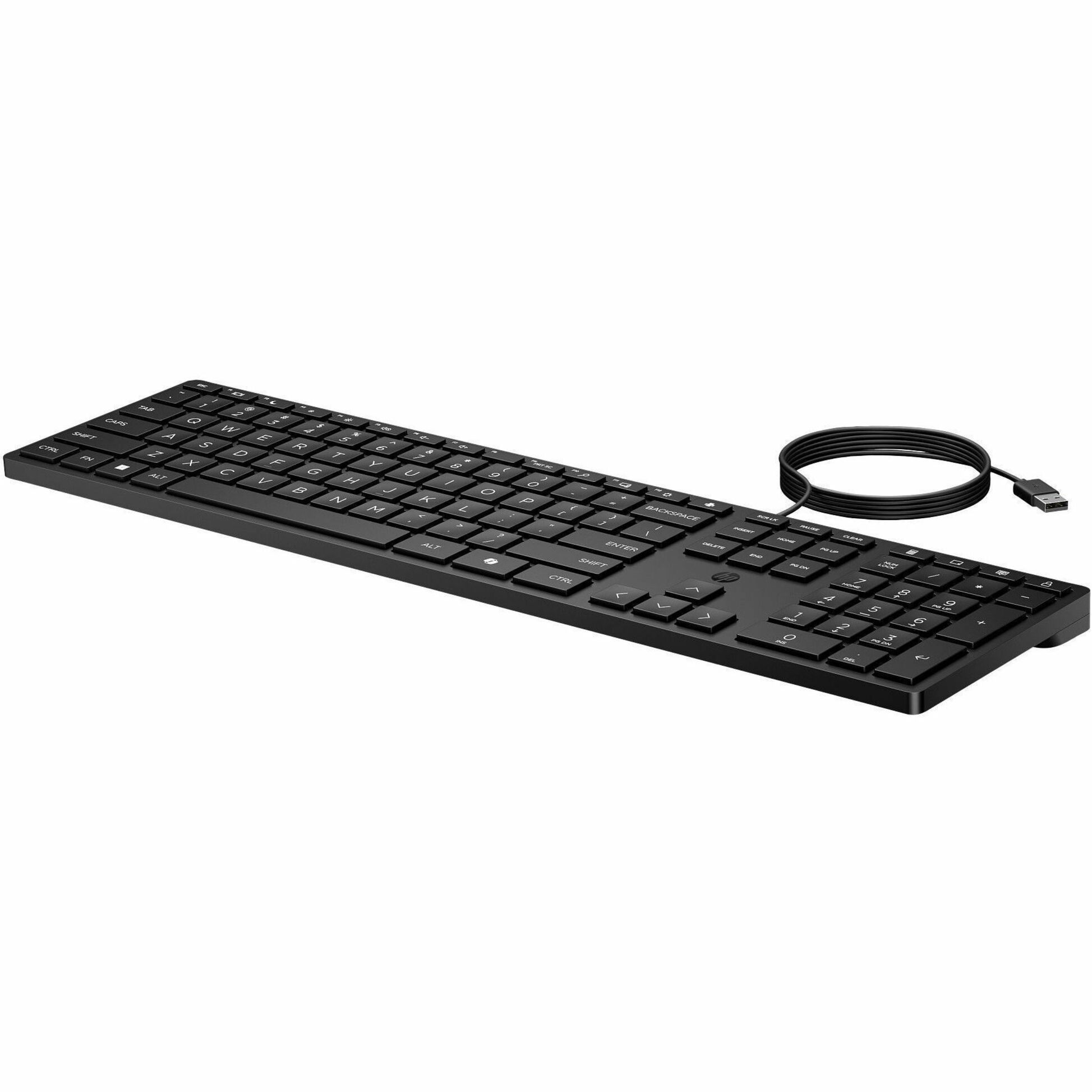 HP 320K Keyboard - Cable Connectivity - English - Desktop Computer — leftmaximum