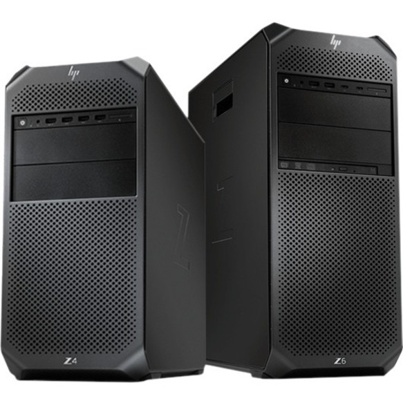 HP Z6 G4 Workstation - Xeon Gold 5220R - 512 GB - Tower - Black - Serial ATA/600 Controller - 0, 1, 5, 10 RAID Levels - Gigabit Ethernet — alternate image1