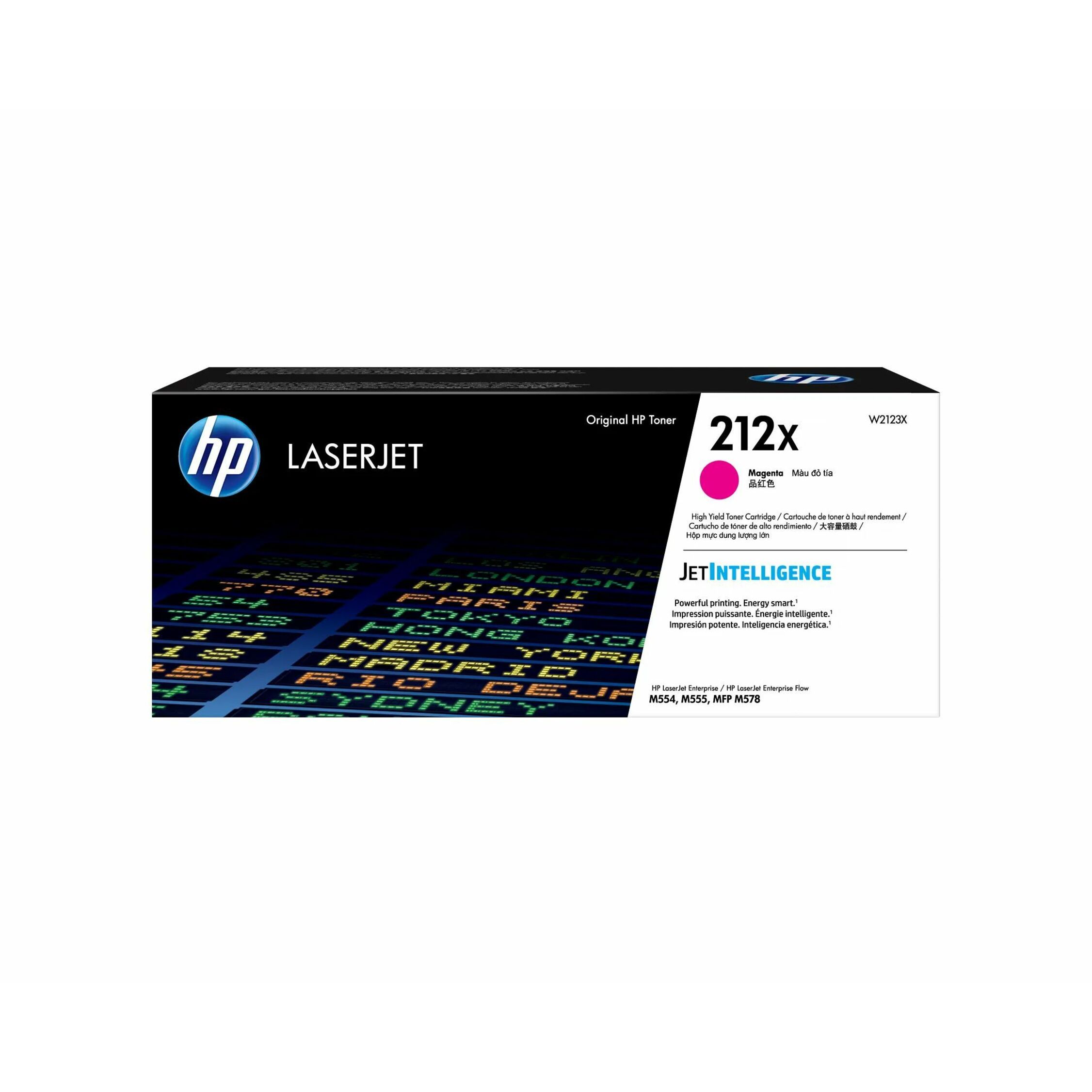HP 212X Original High Yield Laser Toner Cartridge - Magenta - 1 Each - 10000 Pages