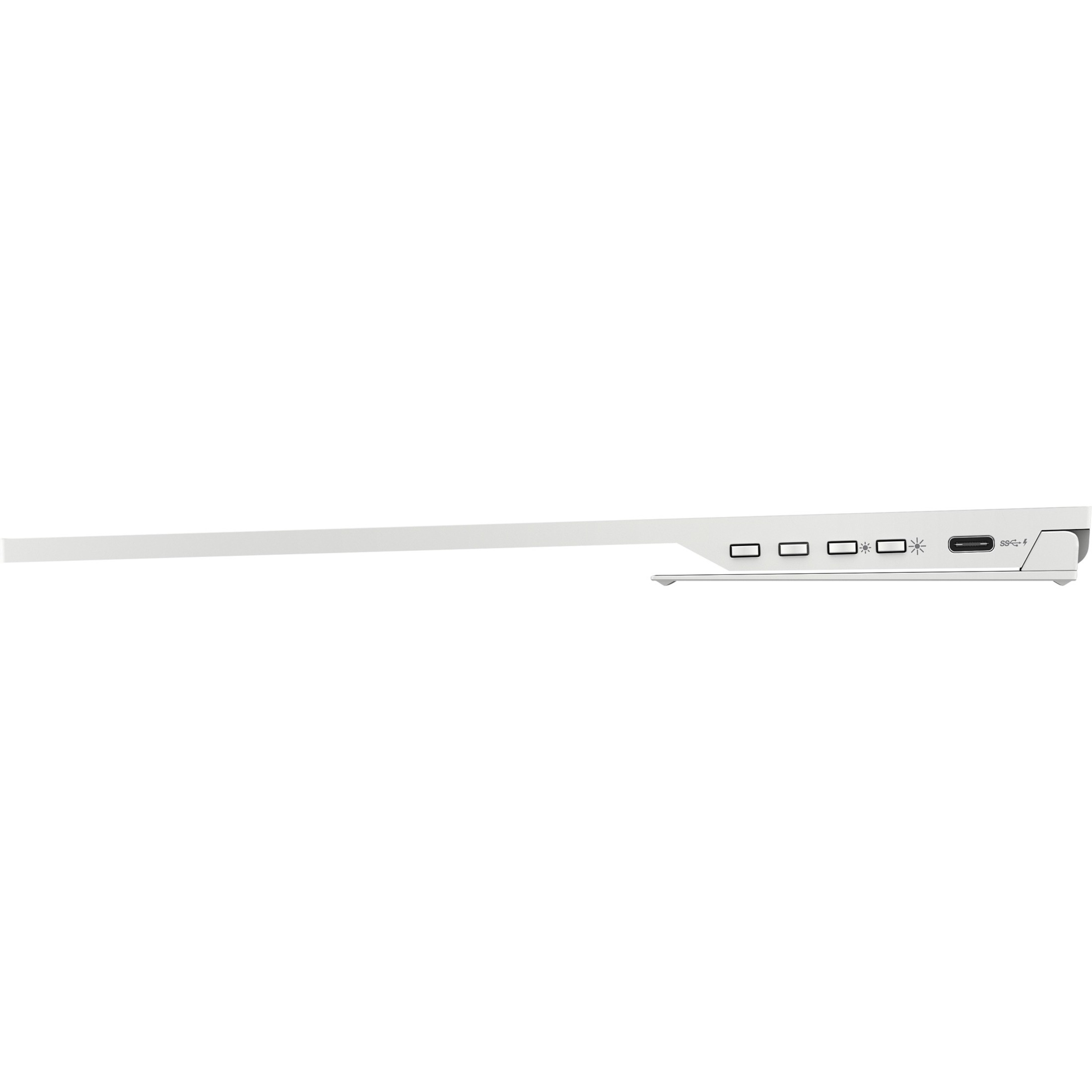 HP E14 G4 14" Class Full HD LCD Portable Monitor - 16:9 - Silver - 14" Viewable - In-plane Switching (IPS) Technology - 1920 x 1080 - 400 Nit - 5 msGTG (OD) - 60 Hz Refresh Rate - USB Hub — alternate image2