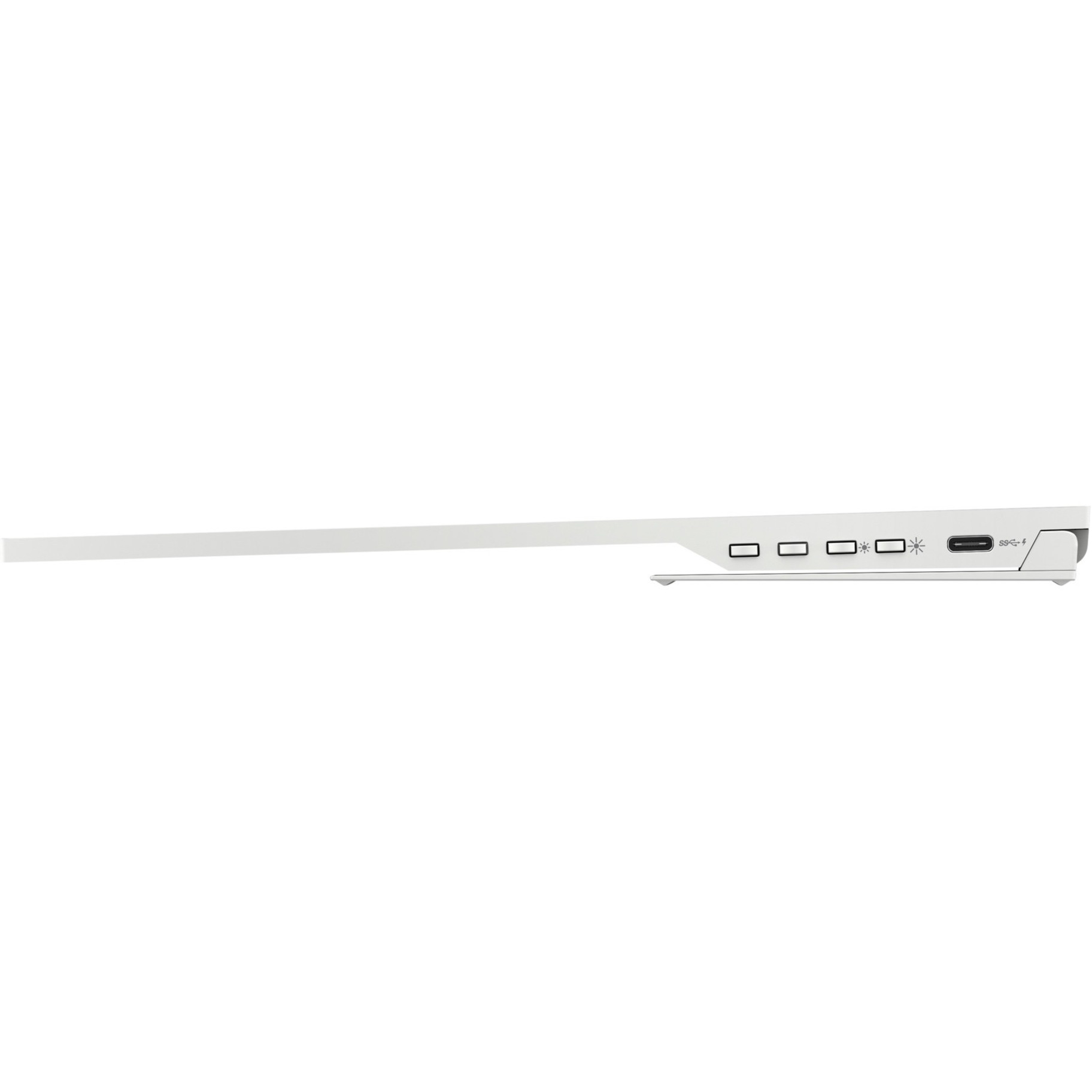 HP E14 G4 14" Class Full HD LCD Portable Monitor - 16:9 - Silver - 14" Viewable - In-plane Switching (IPS) Technology - 1920 x 1080 - 400 Nit - 5 ms - DisplayPort — alternate image2