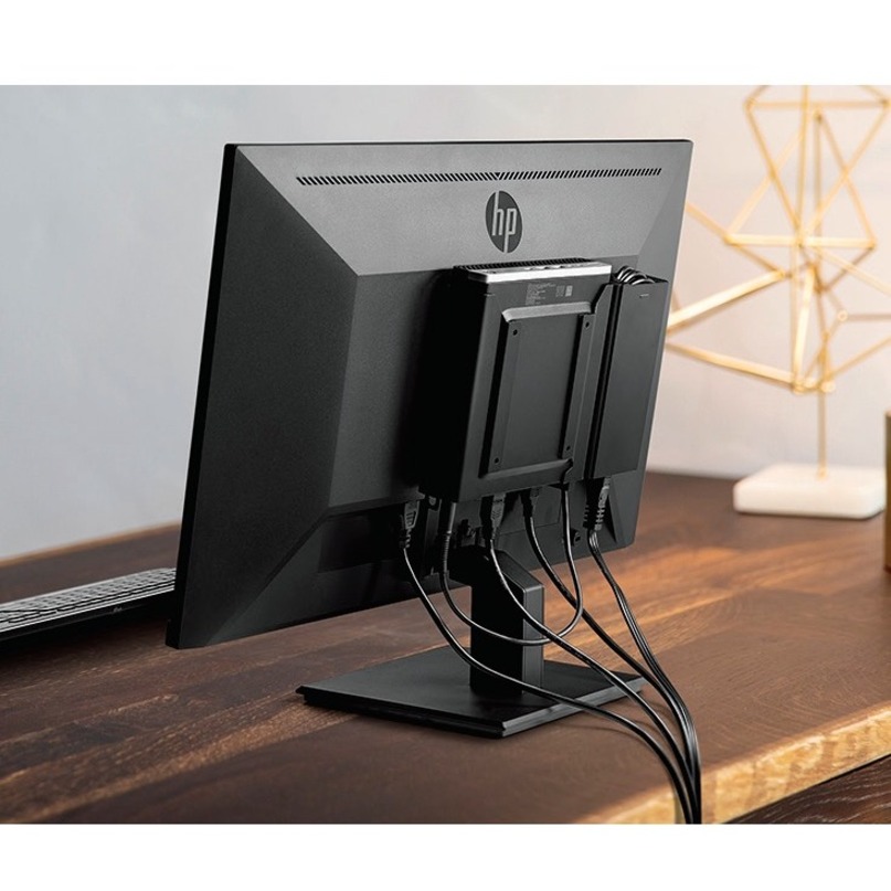 HP Business Desktop ProDesk 600 G5 Desktop Computer - Intel Core i3 9th Gen i3-9100T - 8 GB - 256 GB SSD - Desktop Mini - Intel UHD Graphics 630 - English Keyboard - 65 W — alternate image4