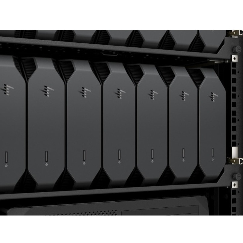 HP Z2 Mini G5 Workstation - 1 Core i7 10th Gen i7-10700 - vPro Technology - 16 GB - 256 GB SSD - Mini PC - Serial ATA/600 Controller - 0, 1 RAID Levels - Intel Optane Memory Ready - Gigabit Ethernet — alternate image3