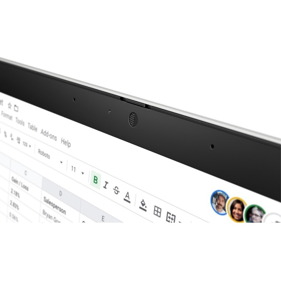 HP Pro c640 14" Chromebook - Intel Core i5 10th Gen i5-10310U - 8 GB - 64 GB Flash Memory - English Keyboard - ChromeOS - Intel UHD Graphics - 12 Hours Battery Run Time — alternate image3