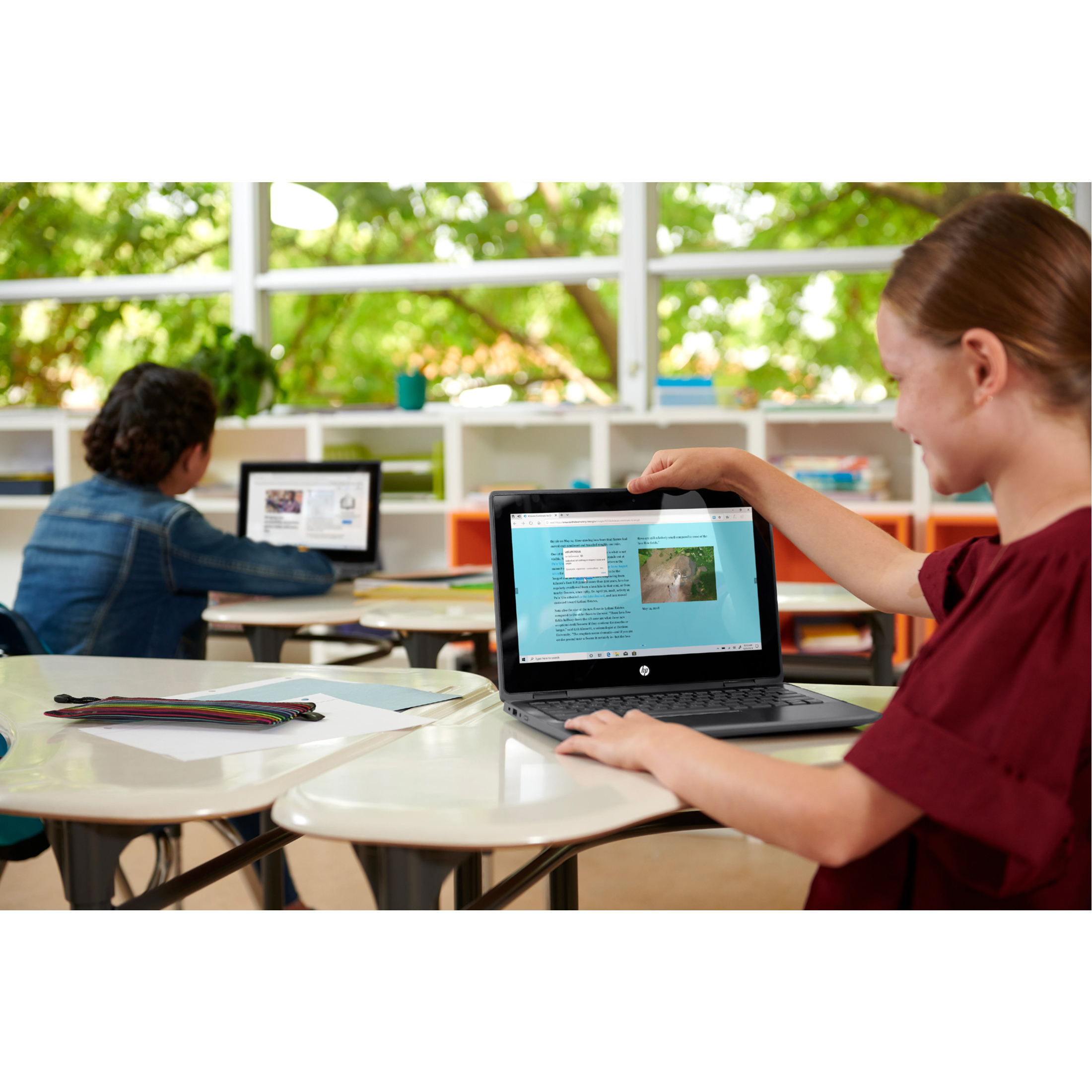 HP ProBook x360 11 G6 EE 11.6" Touchscreen Notebook - HD - Intel Core i5 10th Gen i5-10210Y - 8 GB - 128 GB SSD - 1366 x 768 - Intel UHD Graphics 615 - BrightView - 16.75 Hours Battery Run Time — life style