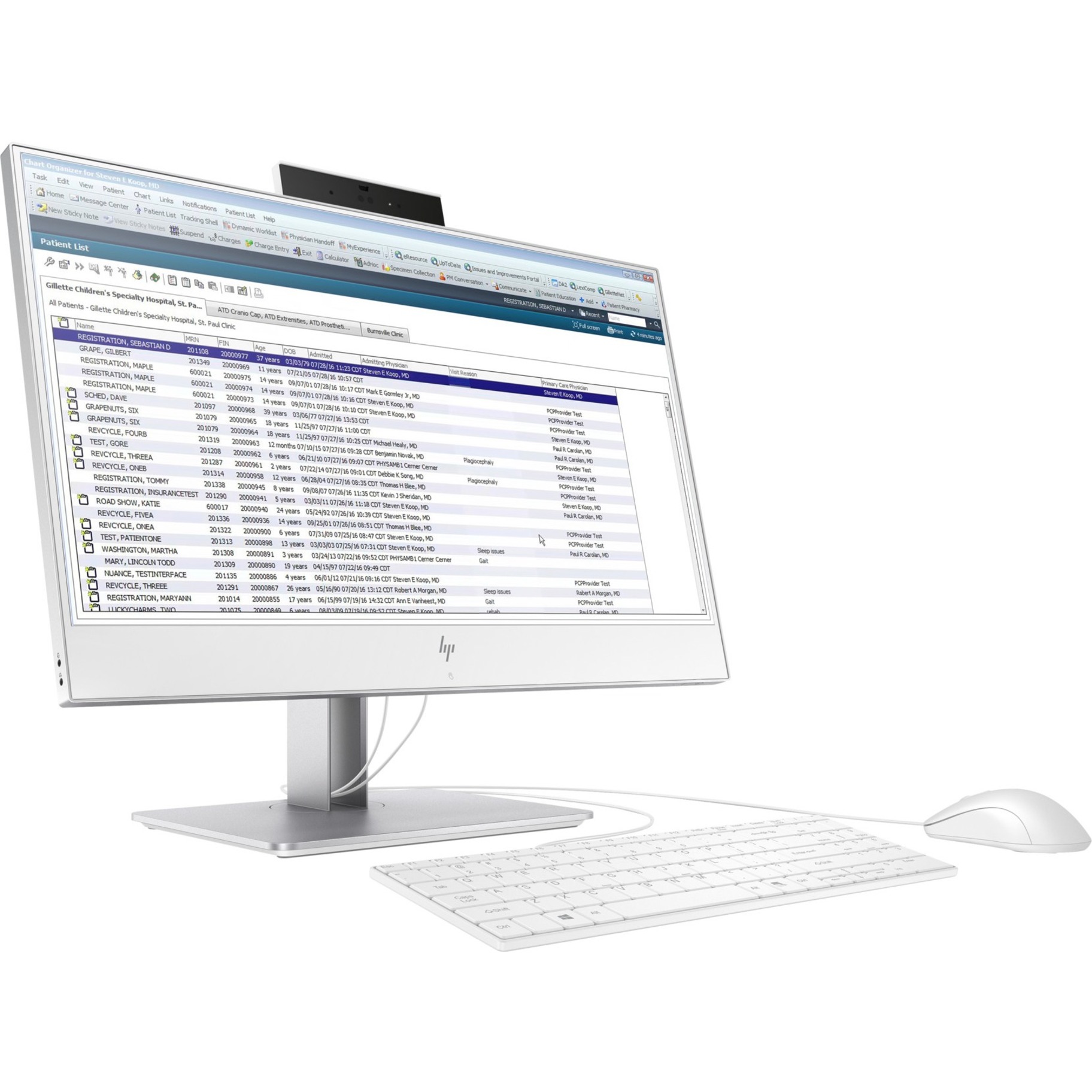 HP EliteOne 800 G5 All-in-One Computer - Intel Core i5 9th Gen i5-9600 - 8 GB - 256 GB SSD - Desktop - Intel Q370 Chip - Windows 10 Pro 64-bit - Intel UHD Graphics 630 DDR4 SDRAM - DVD-Writer — right