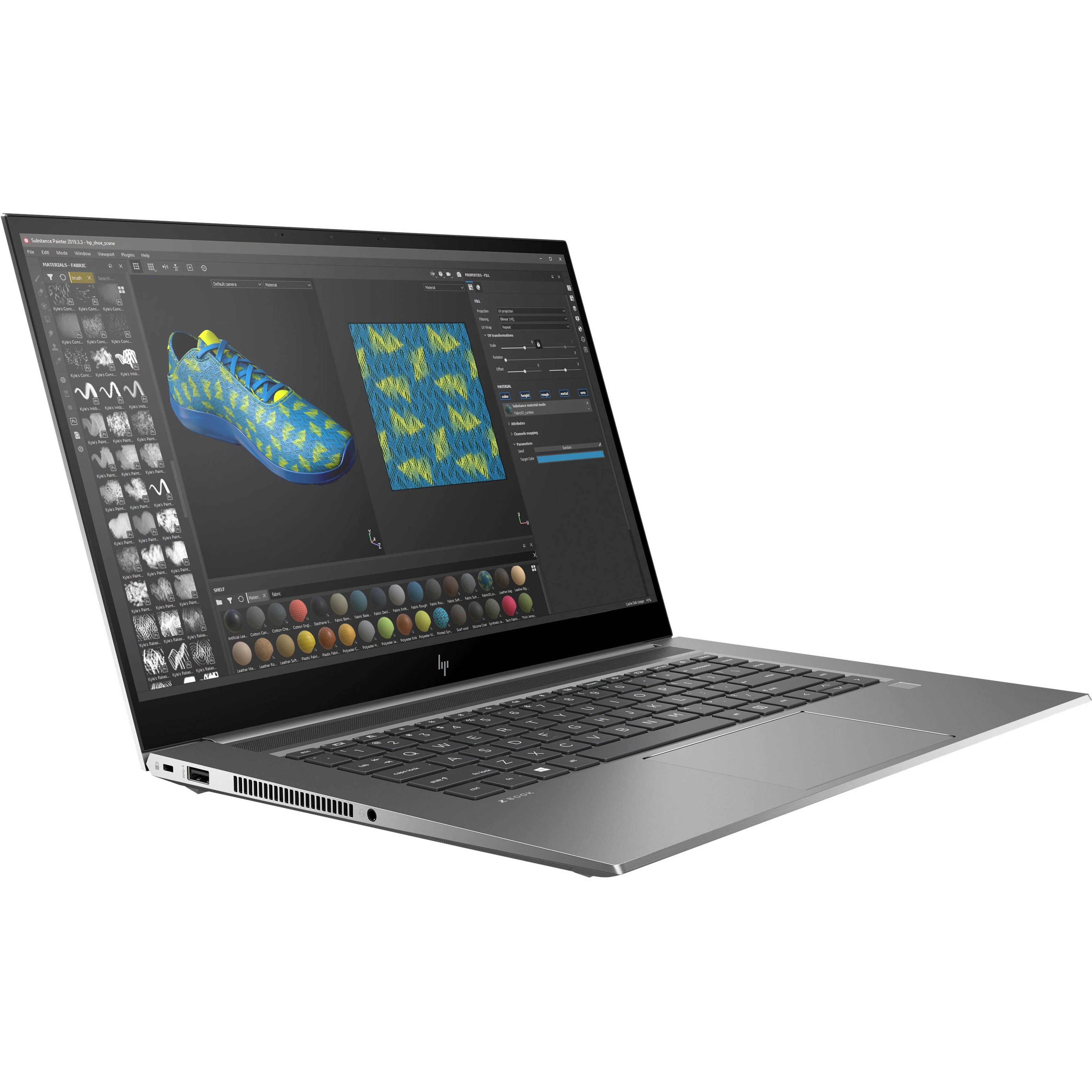 HP ZBook Studio G7 15.6" Notebook - Intel Core i7 10th Gen i7-10850H - 32 GB - 2 TB HDD — alternate image1