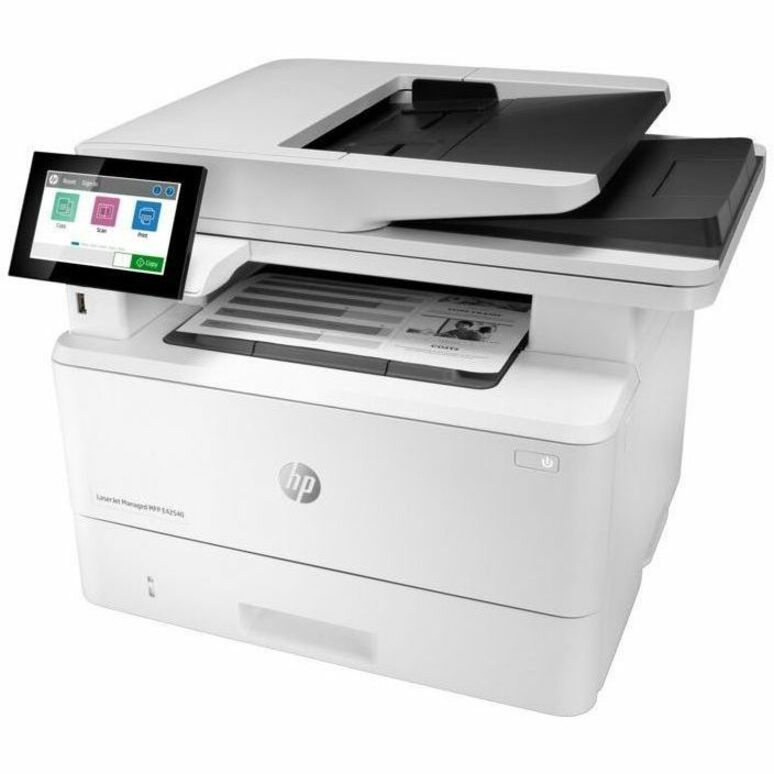 HP LaserJet Managed E42540f Laser Multifunction Printer-Monochrome-Copier/Fax/Scanner-38 ppm Mono Print-1200x1200 Print-Automatic Duplex Print-120000 Pages Monthly-350 sheets Input-Color Scanner-600 Optical Scan-Gigabit Ethernet - Copier/Fax/Printer/Scanner - 38 ppm Mono Print - 1200 x 1200 dpi Print - Automatic Duplex Print - Up to 120000 Pages Monthly - 350 sheets Input - Color Scanner - 600 dpi Optical Scan - Gigabit Ethernet - USB - For Plain Paper Print — leftmaximum