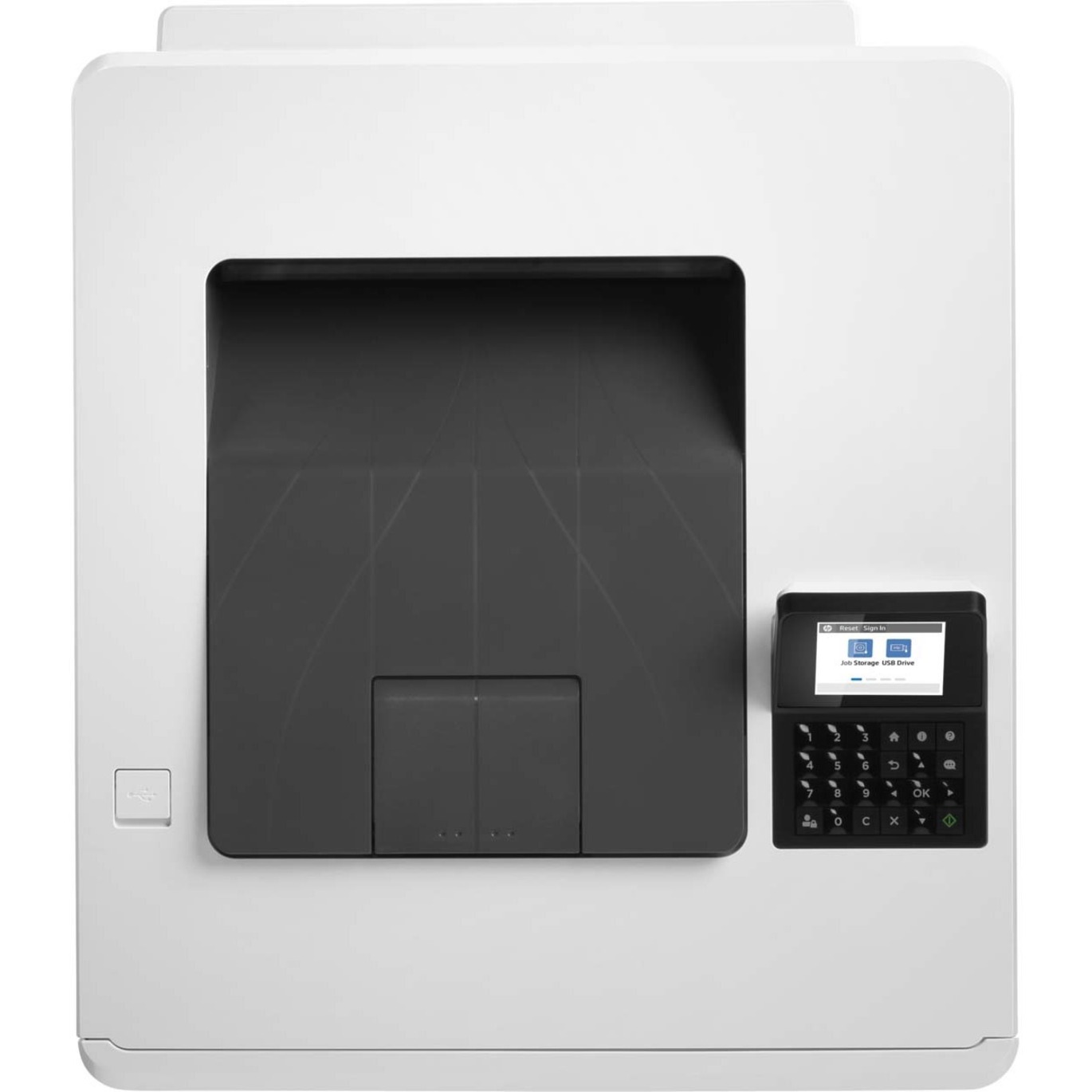 HP LaserJet Managed E45028dn Desktop Laser Printer - Color - 27 ppm Mono / 27 ppm Color - 600 x 600 dpi Print - Automatic Duplex Print - 300 Sheets Input - Ethernet - 65000 Pages Duty Cycle - Plain Paper Print - Gigabit Ethernet - USB — topmaximum