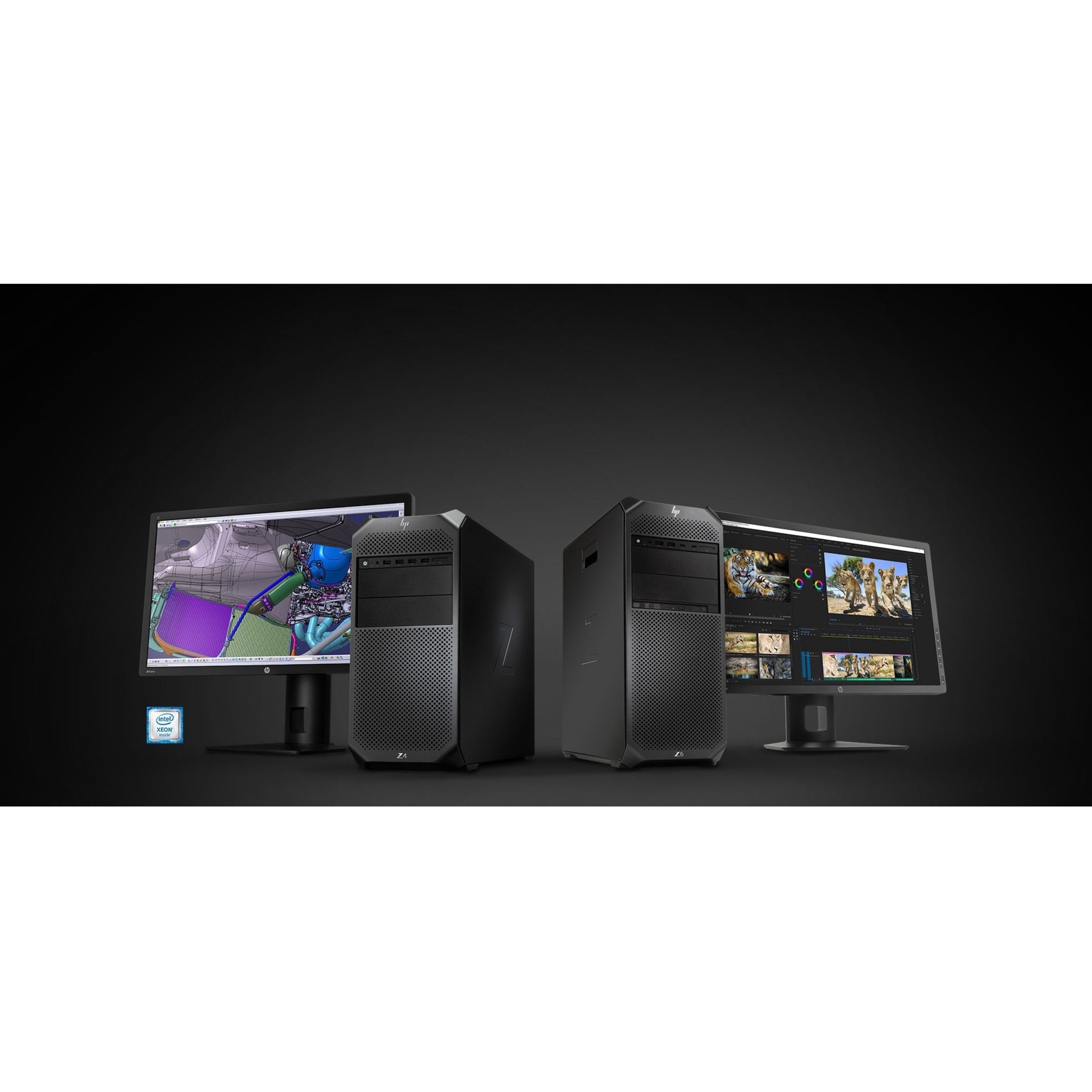 HP Z4 G4 Workstation - 1 Xeon W-2245 - vPro Technology - 32 GB - Mini-tower - Black - Serial ATA/600 Controller - 0, 1, 5, 10 RAID Levels - Gigabit Ethernet — alternate image10