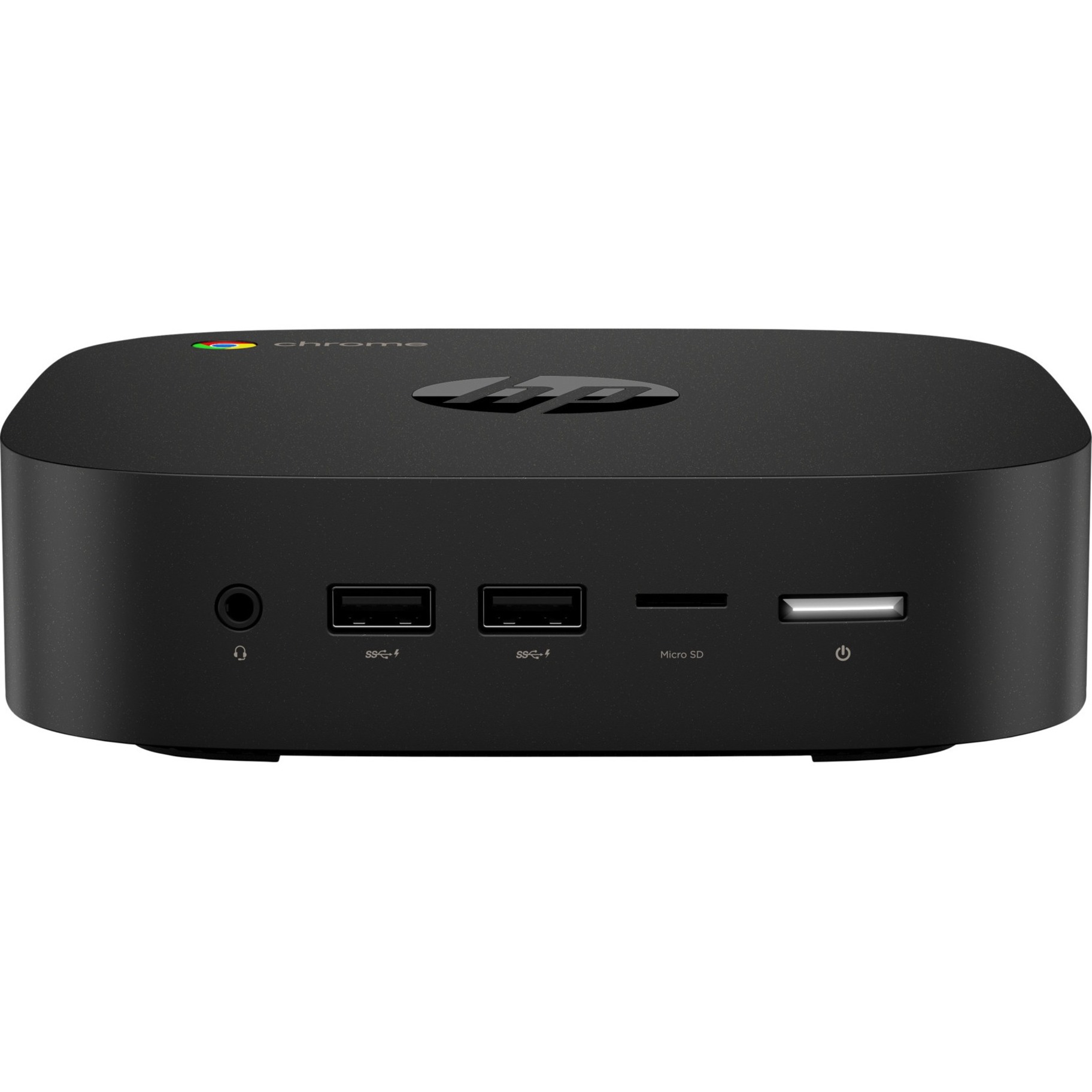 HP Chromebox G3 Chromebox - Intel Celeron 5205U - 4 GB - 32 GB Flash Memory Capacity - Mini PC - ChromeOS — frontmaximum