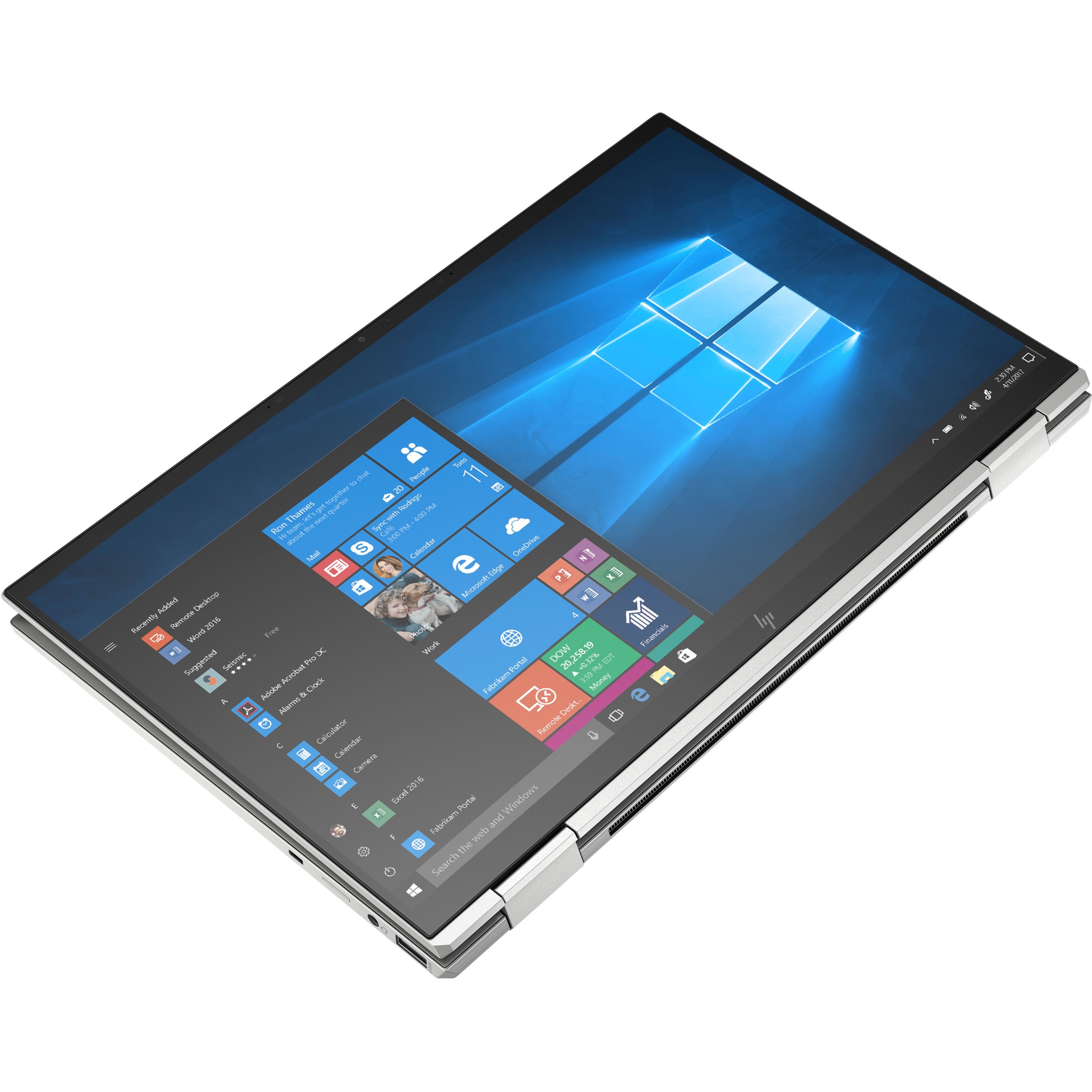 HP EliteBook x360 1040 G7 14" Touchscreen Notebook - Intel Core i5 10th Gen i5-10310U - 16 GB - 512 GB SSD - Intel HD Graphics Premium - In-plane Switching (IPS) Technology, BrightView — alternate image3