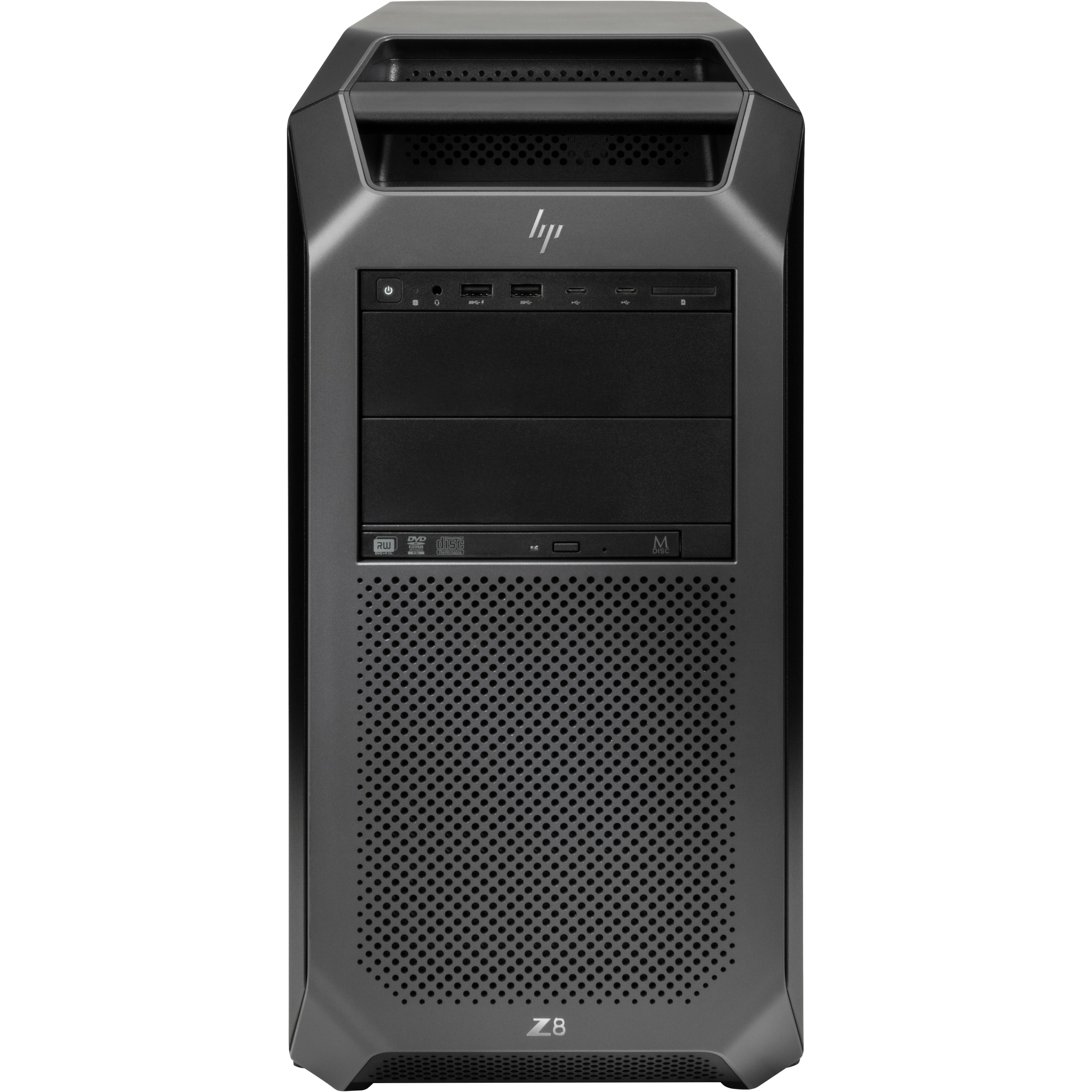 HP Z8 G4 Workstation - Xeon Gold 6244 - 128 GB - 8 TB HDD - Tower - Intel C622 Chip - Windows 10 Pro for Workstations - 2 GB Graphics - DVD-Writer - Serial ATA/600 Controller - Ethernet, Gigabit Ethernet