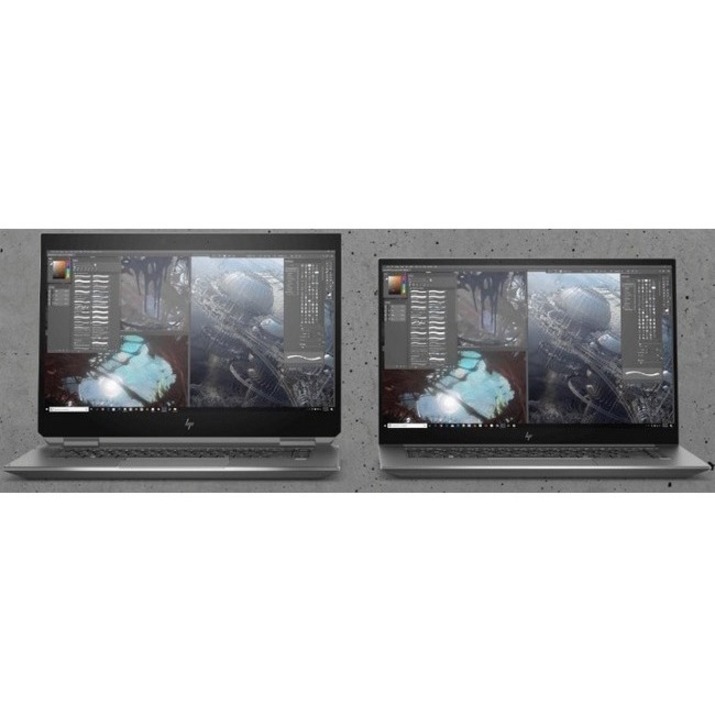HP ZBook Studio G7 15.6" Rugged Mobile Workstation - Intel Core i9 10th Gen i9-10885H - 16 GB - 512 GB SSD - Intel WM490 Chip - In-plane Switching (IPS) Technology - 18 Hours Battery Run Time - IEEE 802.11ax Wireless LAN Standard — alternate image2