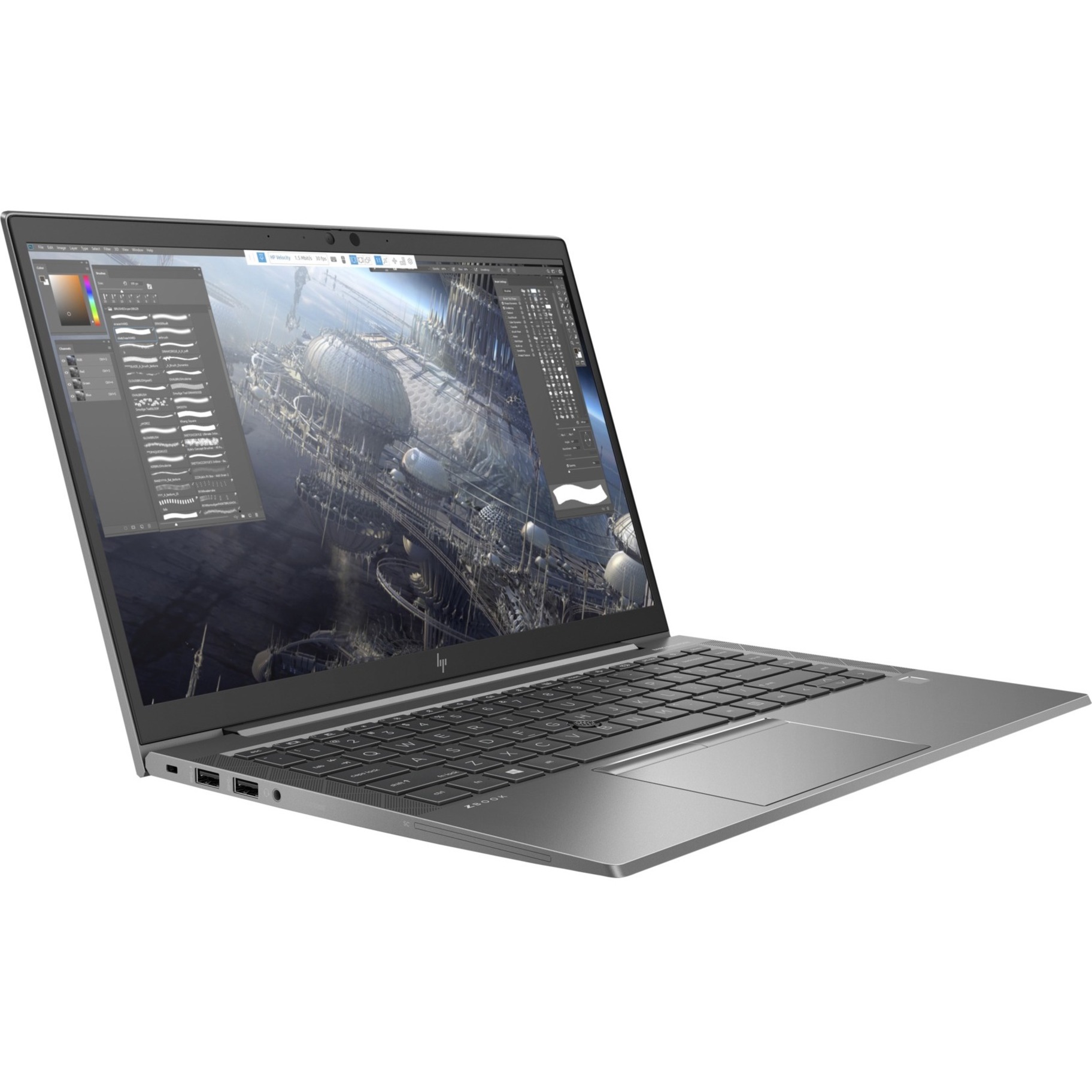 HP ZBook Firefly 14 G7 14" Notebook - Intel Core i5 10th Gen i5-10310U - 16 GB - 256 GB SSD - In-plane Switching (IPS) Technology — alternate image1