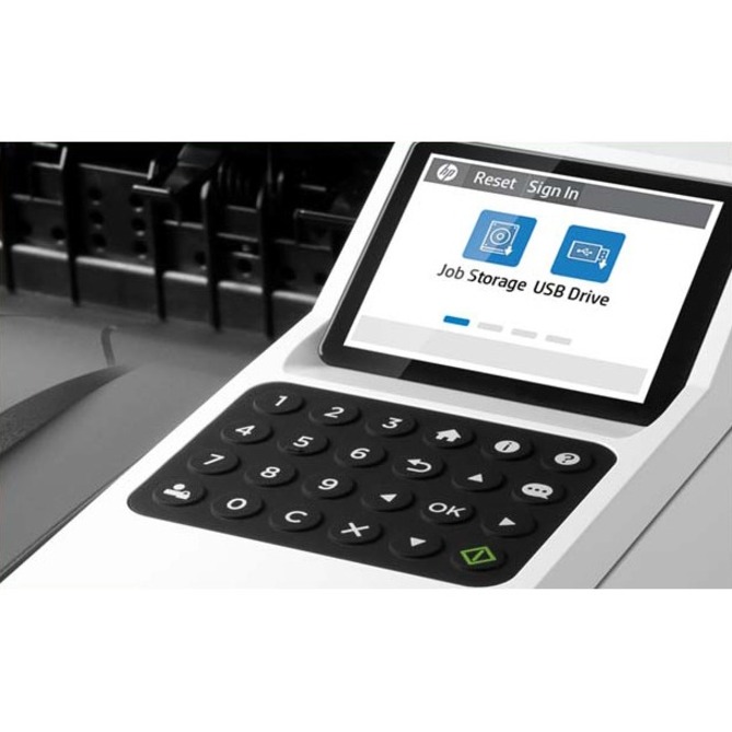 HP LaserJet M430f Laser Multifunction Printer-Monochrome-Copier/Fax/Scanner-42 ppm Mono Print-1200x1200 Print-Automatic Duplex Print-100000 Pages Monthly-350 sheets Input-Color Scanner-600 Optical Scan-Monochrome Fax-Gigabit Ethernet - Copier/Fax/Printer/Scanner - 42 ppm Mono Print - 1200 x 1200 dpi Print - Automatic Duplex Print - Up to 100000 Pages Monthly - 350 sheets Input - Color Flatbed Scanner - 600 dpi Optical Scan - Monochrome Fax - Gigabit Ethernet - USB - For Plain Paper Print — alternate image2