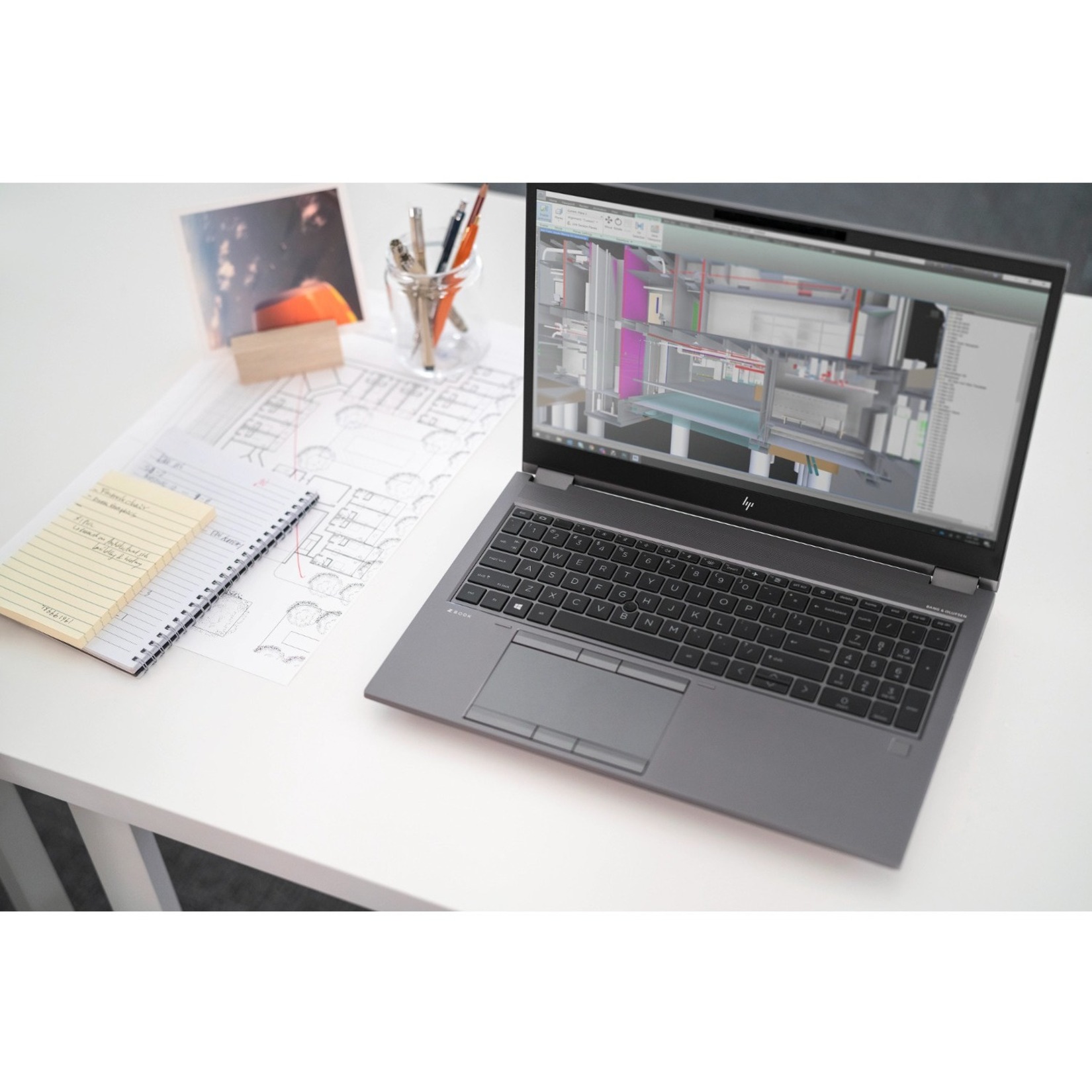 HP ZBook Fury 15 G7 15.6" Mobile Workstation - Intel Core i7 10th Gen i7-10850H - 16 GB - 500 GB HDD - 16.50 Hours Battery Run Time — alternate image3