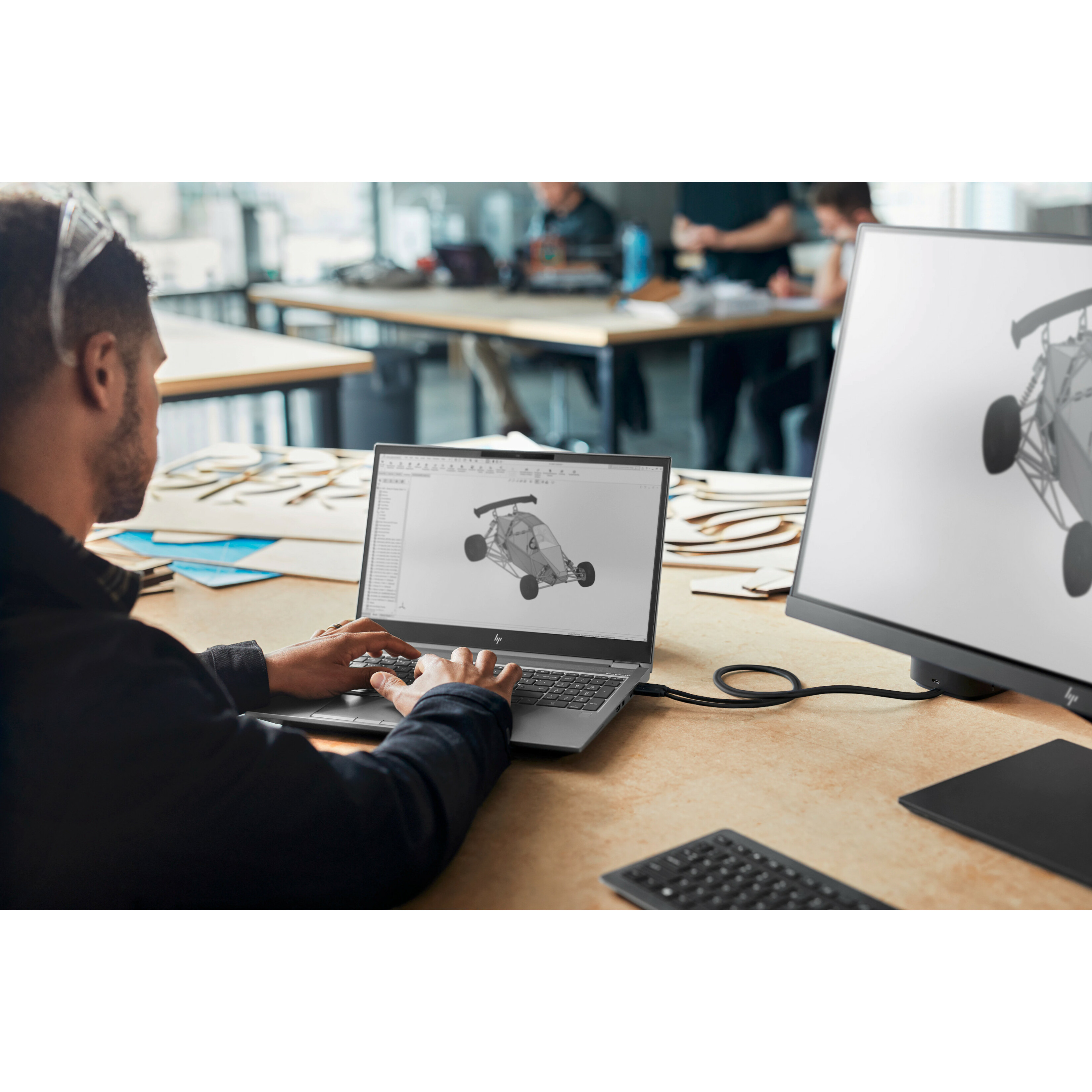 HP ZBook Fury 15 G7 15.6" Mobile Workstation - Intel Core i7 10th Gen i7-10850H - 32 GB - 500 GB HDD - 16.50 Hours Battery Run Time — life style