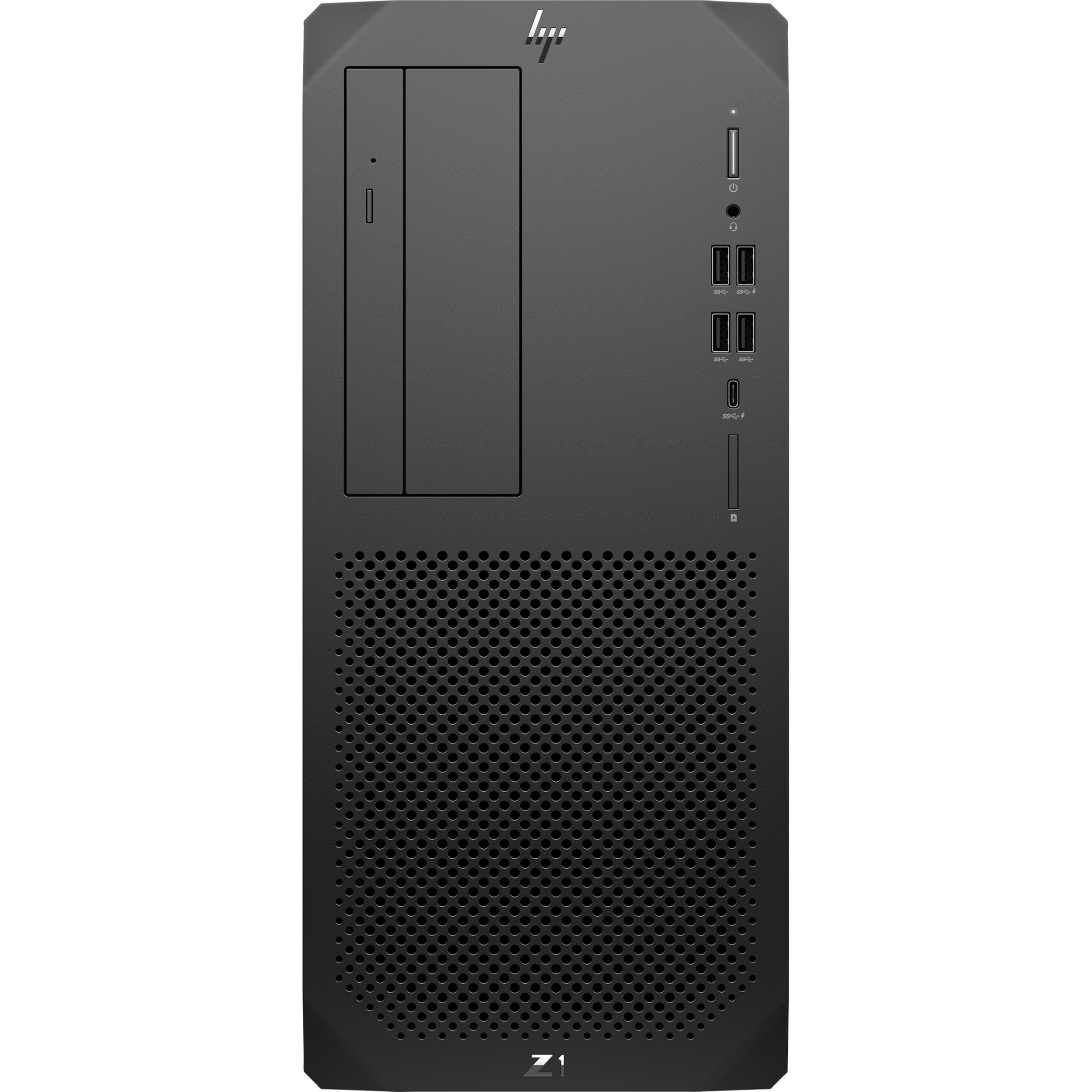 HP Z1 G6 Workstation - Core i7 10th Gen i7-10700 - 32 GB - 512 GB SSD - Serial ATA Controller - Gigabit Ethernet — frontmaximum