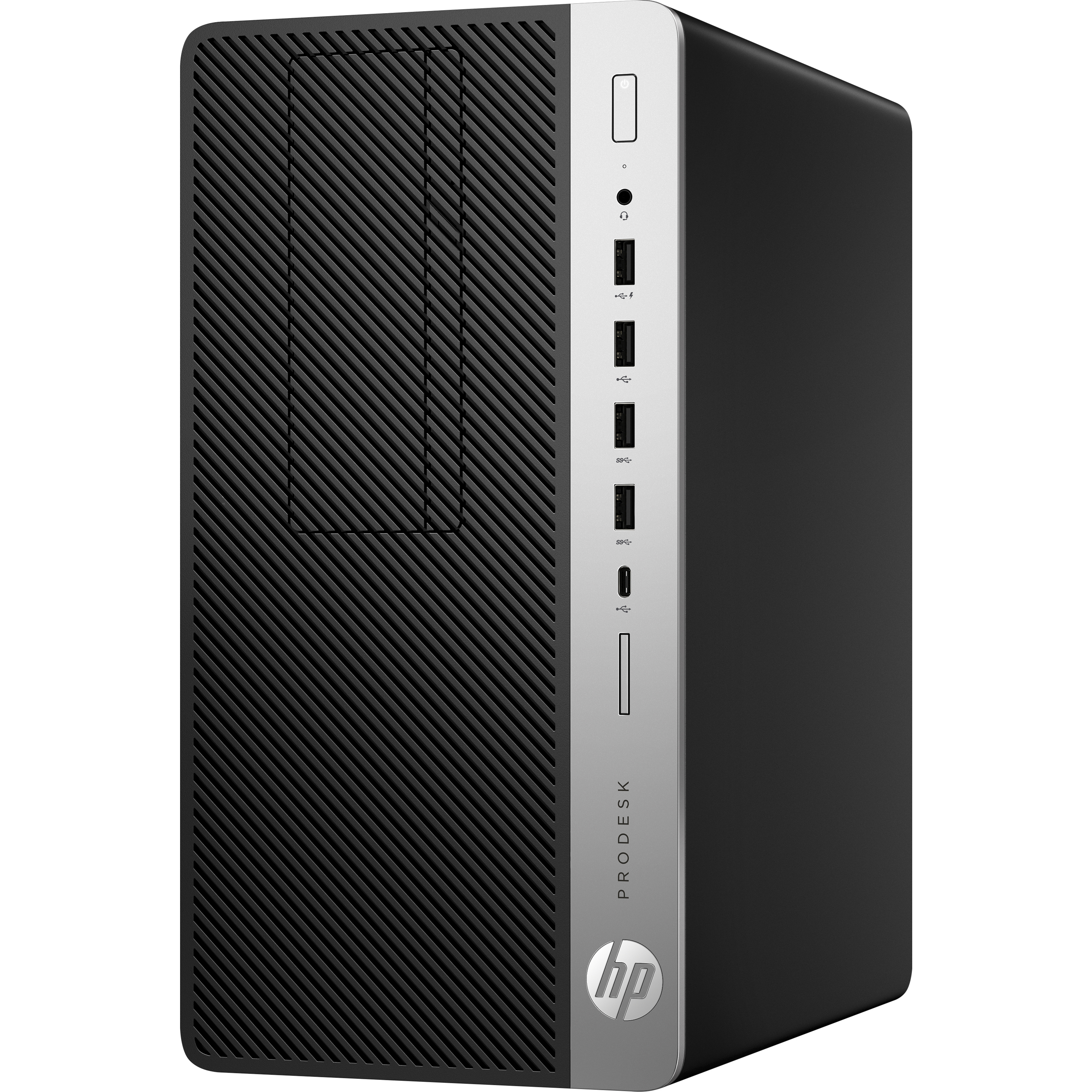 HP ProDesk 600 G5 Desktop Computer - Intel Core i5 9th Gen i5-9500 - vPro Technology - 8 GB - 256 GB PCI Express NVMe SSD - Micro Tower - Intel Q370 Chip - Windows 10 Pro 64-bit - Intel UHD Graphics 630 DDR4 SDRAM - 250 W