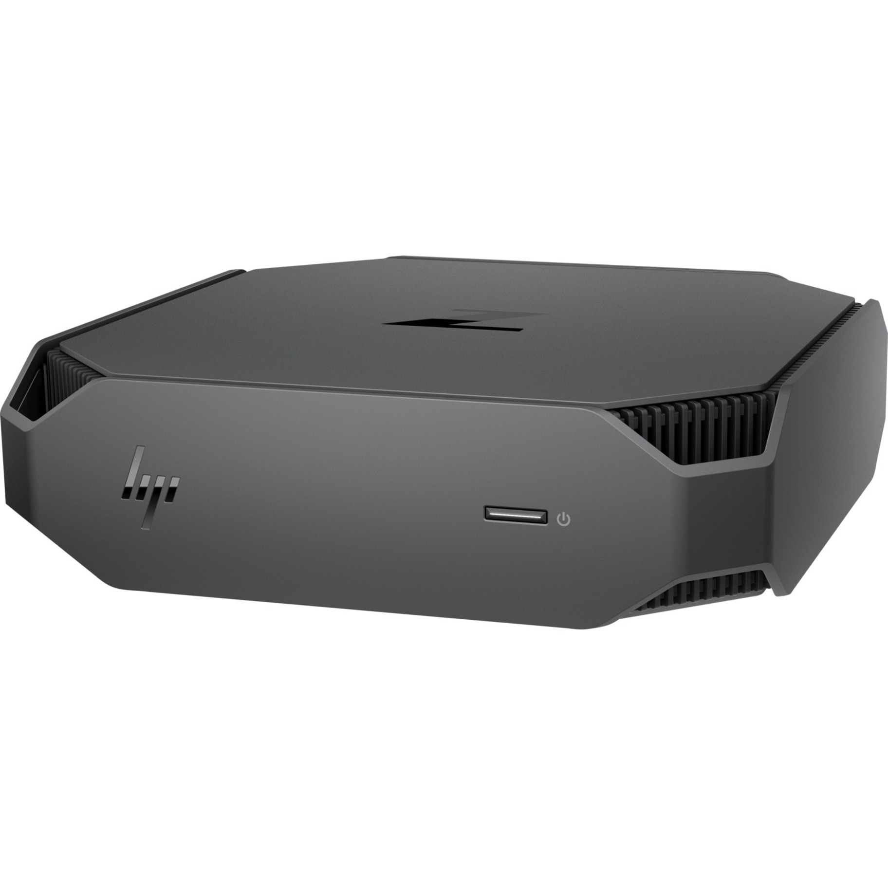 HP Z2 Mini G5 Workstation - 1 Core i7 10th Gen i7-10700 - 16 GB - Mini PC - Serial ATA/600 Controller - Intel Optane Memory Ready - Gigabit Ethernet — left