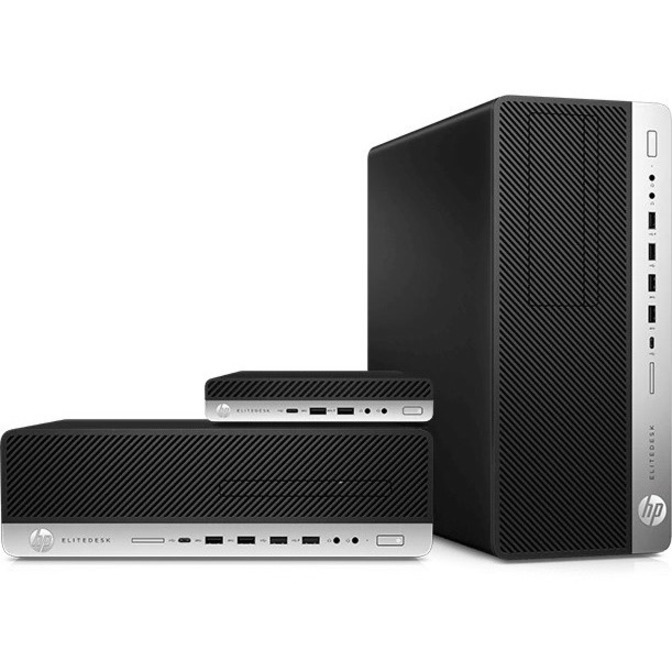 HP EliteDesk 705 G5 Desktop Computer — alternate image1