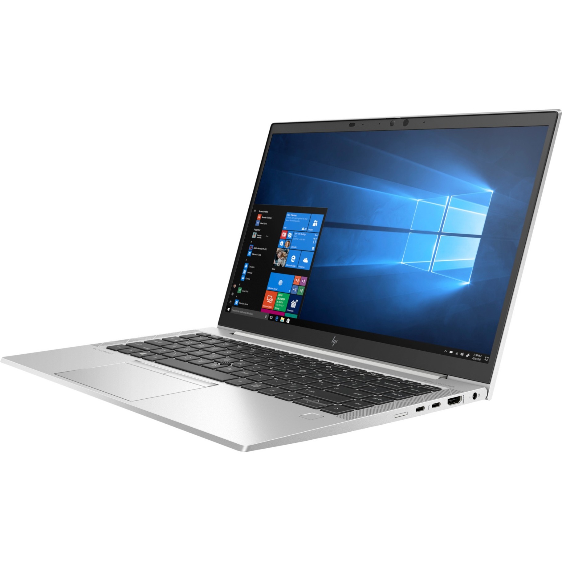 HP EliteBook 840 G7 14" Notebook - Full HD - Intel Core i7 10th Gen i7-10610U - 16 GB - 512 GB SSD - Intel Chip - 1920 x 1080 - Intel UHD Premium Graphics - In-plane Switching (IPS) Technology — alternate image1