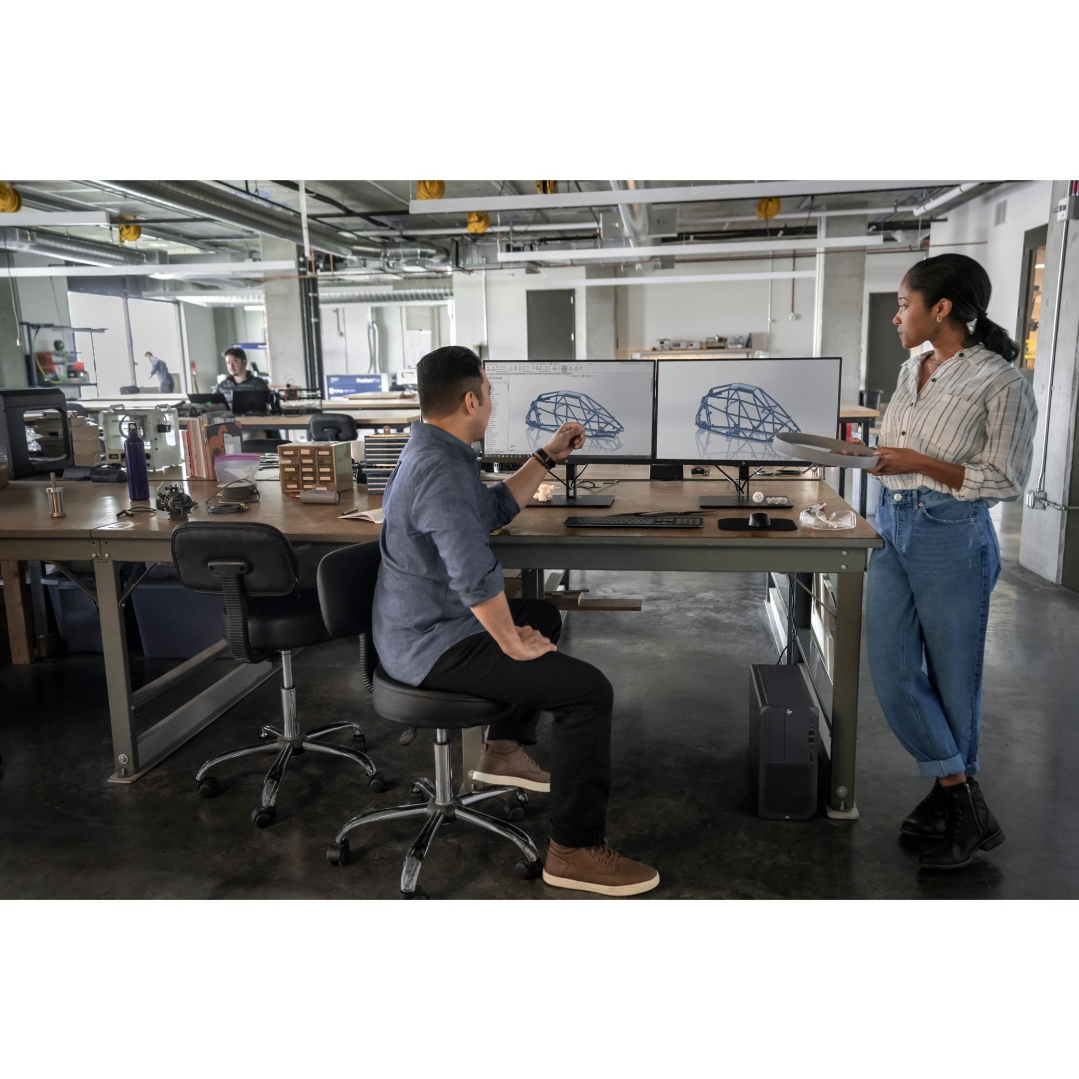 HP Z2 G5 Workstation - 1 Xeon W-1250 - 16 GB - Tower - Black - Serial ATA/600 Controller - 0, 1 RAID Levels - Intel Optane Memory Ready - Gigabit Ethernet — alternate image3