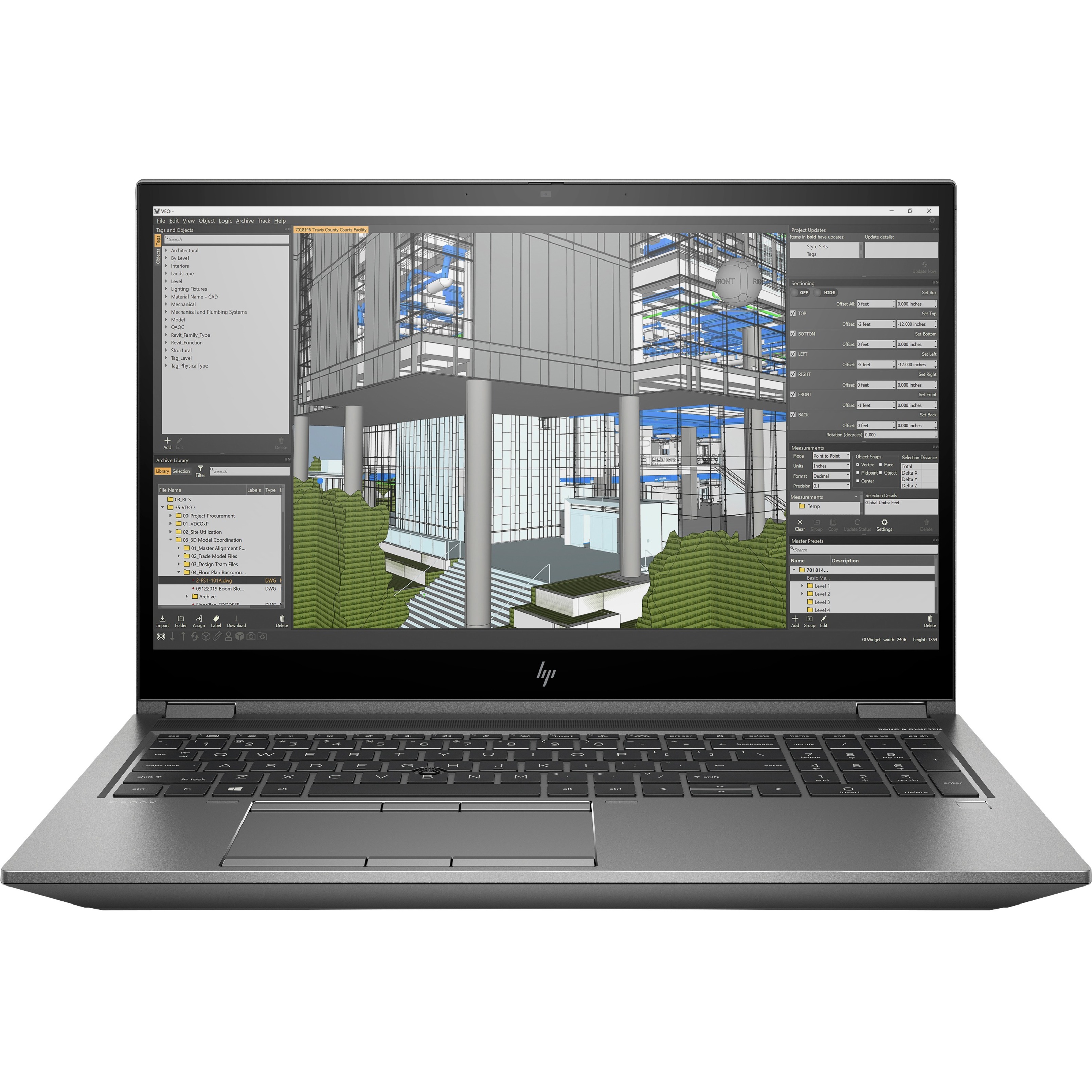 HP ZBook Fury 15.6" Mobile Workstation - Intel Core i7 10th Gen i7-10850H - vPro Technology - 32 GB - 256 GB SSD - English Keyboard - Intel WM490 Chip - In-plane Switching (IPS) Technology — alternate image10