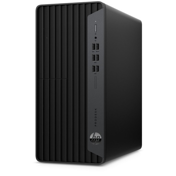 HP Business Desktop ProDesk 600 G6 Desktop Computer - Intel Core i3 10th Gen i3-10100 - 8 GB - 128 GB SSD - Micro Tower — left