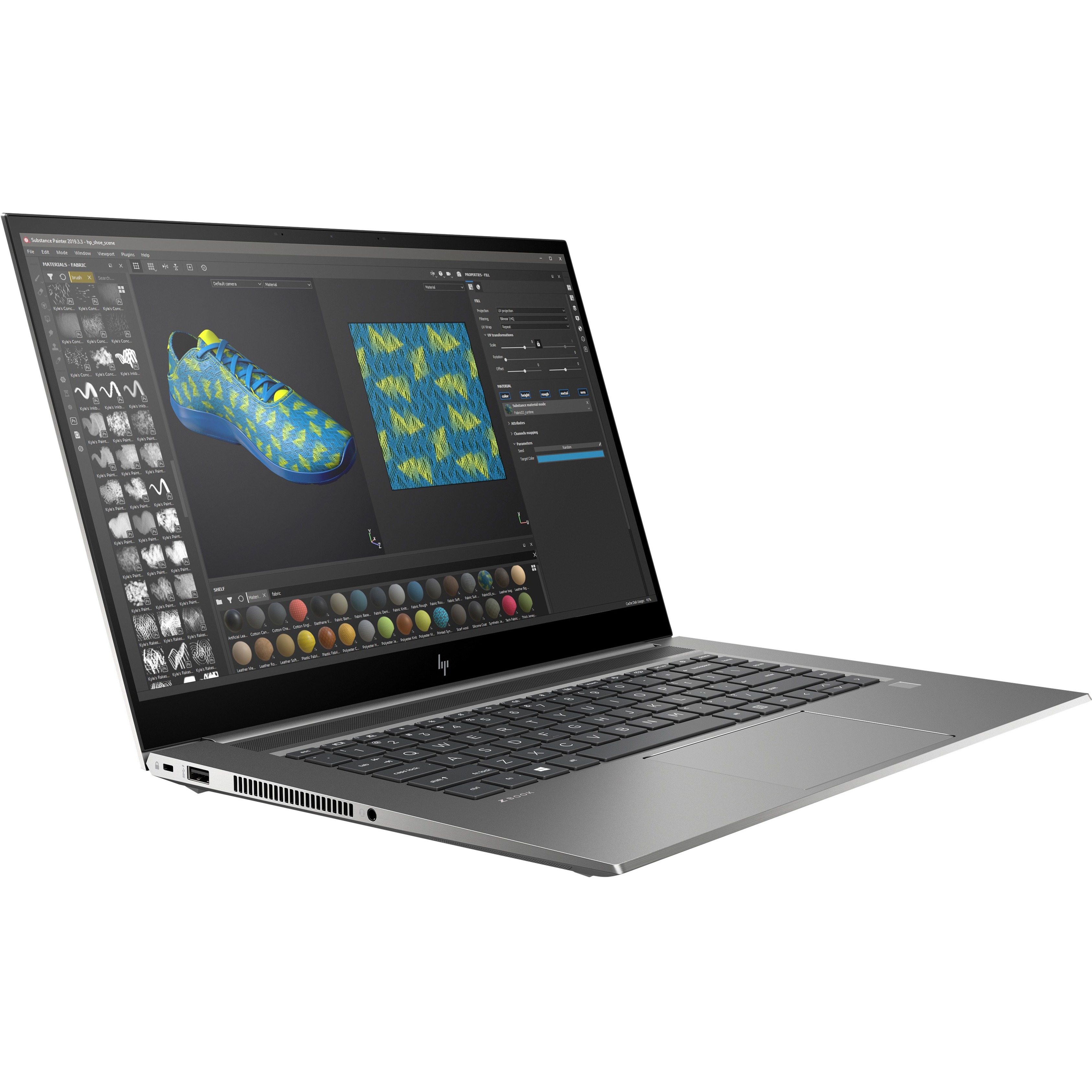 HP ZBook Studio G7 15.6" Notebook - Intel Core i7 10th Gen i7-10850H - 32 GB - 1 TB HDD — alternate image1