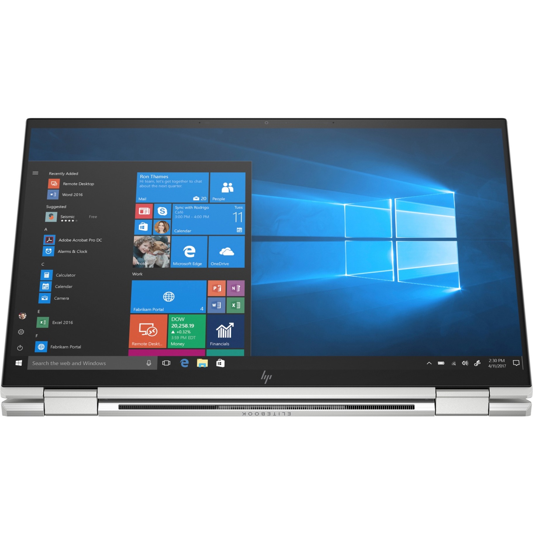 HP EliteBook x360 1040 G7 14" Touchscreen Notebook - Intel Core i7 10th Gen i7-10610U - 16 GB - 512 GB SSD - Intel HD Graphics Premium - In-plane Switching (IPS) Technology, BrightView — alternate image3
