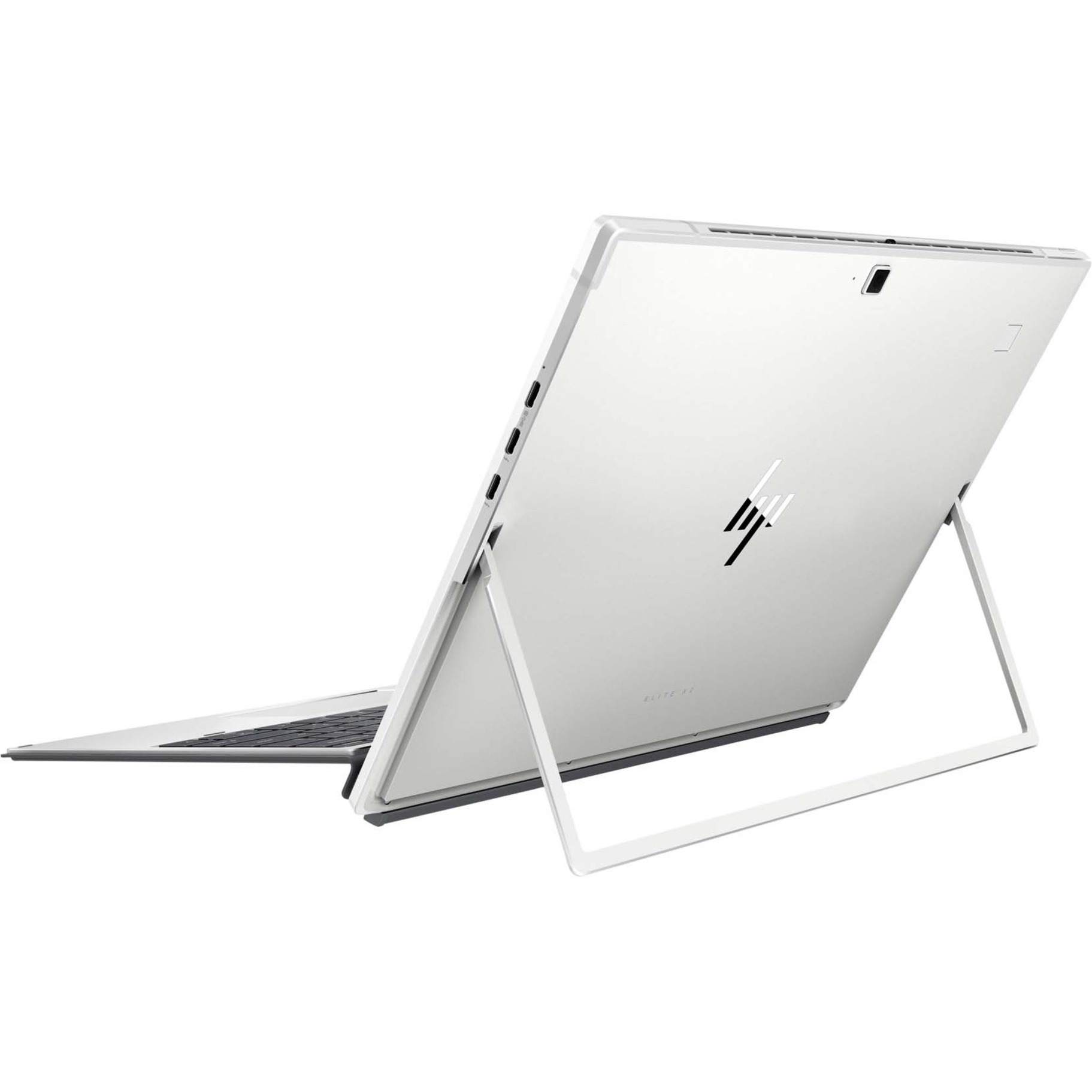 HP Elite x2 G4 13" Touchscreen 2 in 1 Notebook - Intel Core i7 8th Gen i7-8665U - 16 GB - 256 GB SSD - Intel UHD graphics 620 - In-plane Switching (IPS) Technology — rearmaximum