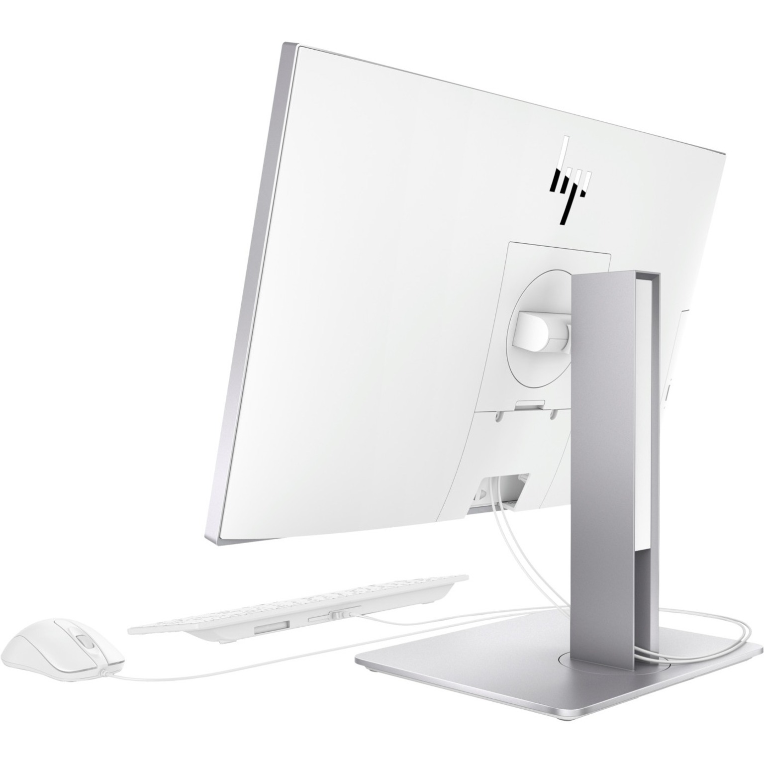 HP EliteOne 800 G5 All-in-One Computer - Intel Core i5 9th Gen i5-9600 - vPro Technology - 8 GB - 256 GB SSD - 23.8" Full HD - Desktop - Intel Q370 Chip - 1920 x 1080 - Intel UHD Graphics 630 DDR4 SDRAM — rear