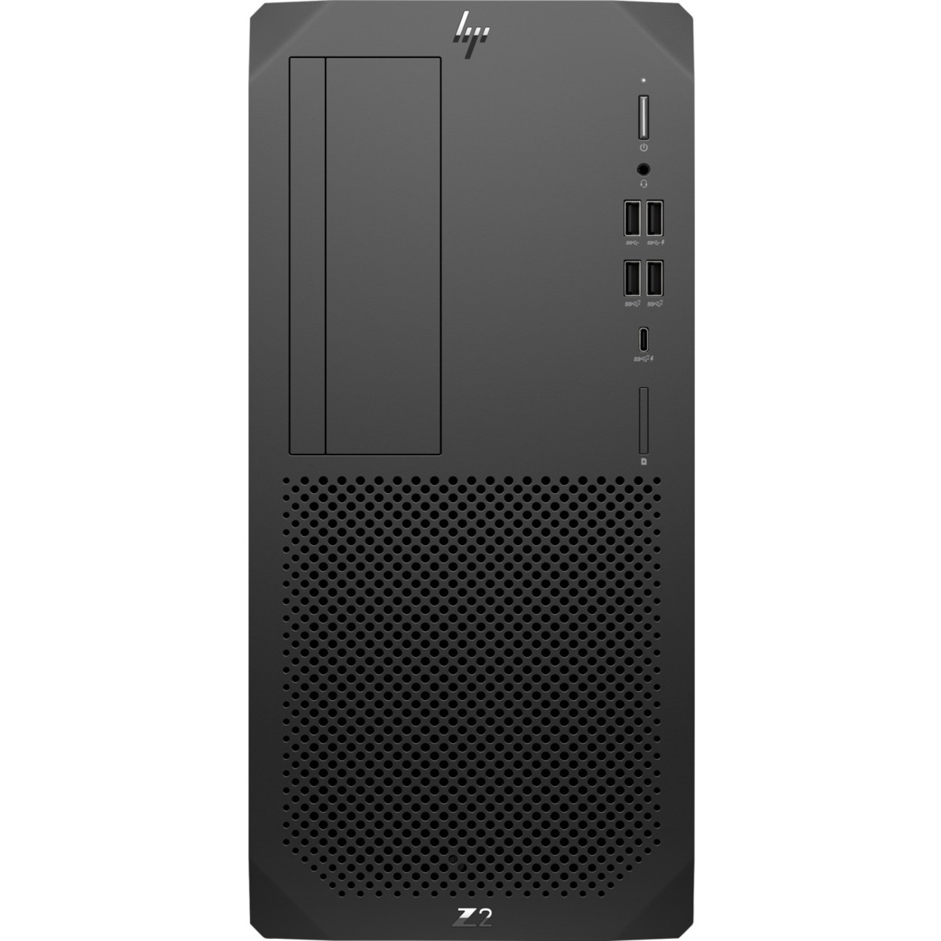 HP Z2 G5 Workstation - 4 GB Graphics - Serial ATA/600 Controller - 0, 1 RAID Levels - English Keyboard — frontmaximum
