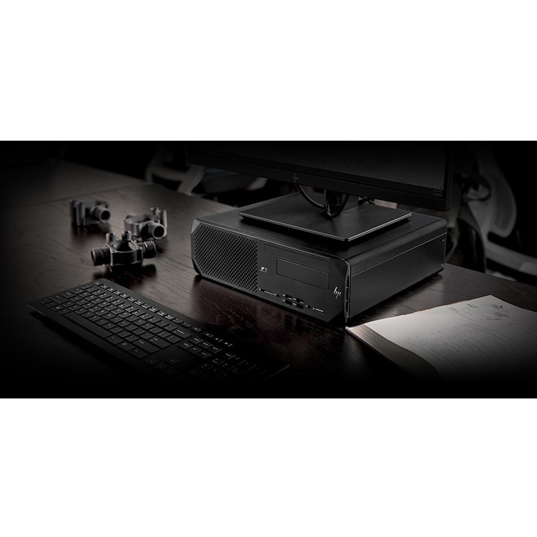 HP Z2 G5 Workstation - 1 Xeon W-1270 - vPro Technology - 32 GB - 512 GB SSD - Small Form Factor - Black - Serial ATA/600 Controller - 0, 1 RAID Levels - Intel Optane Memory Ready — alternate image5