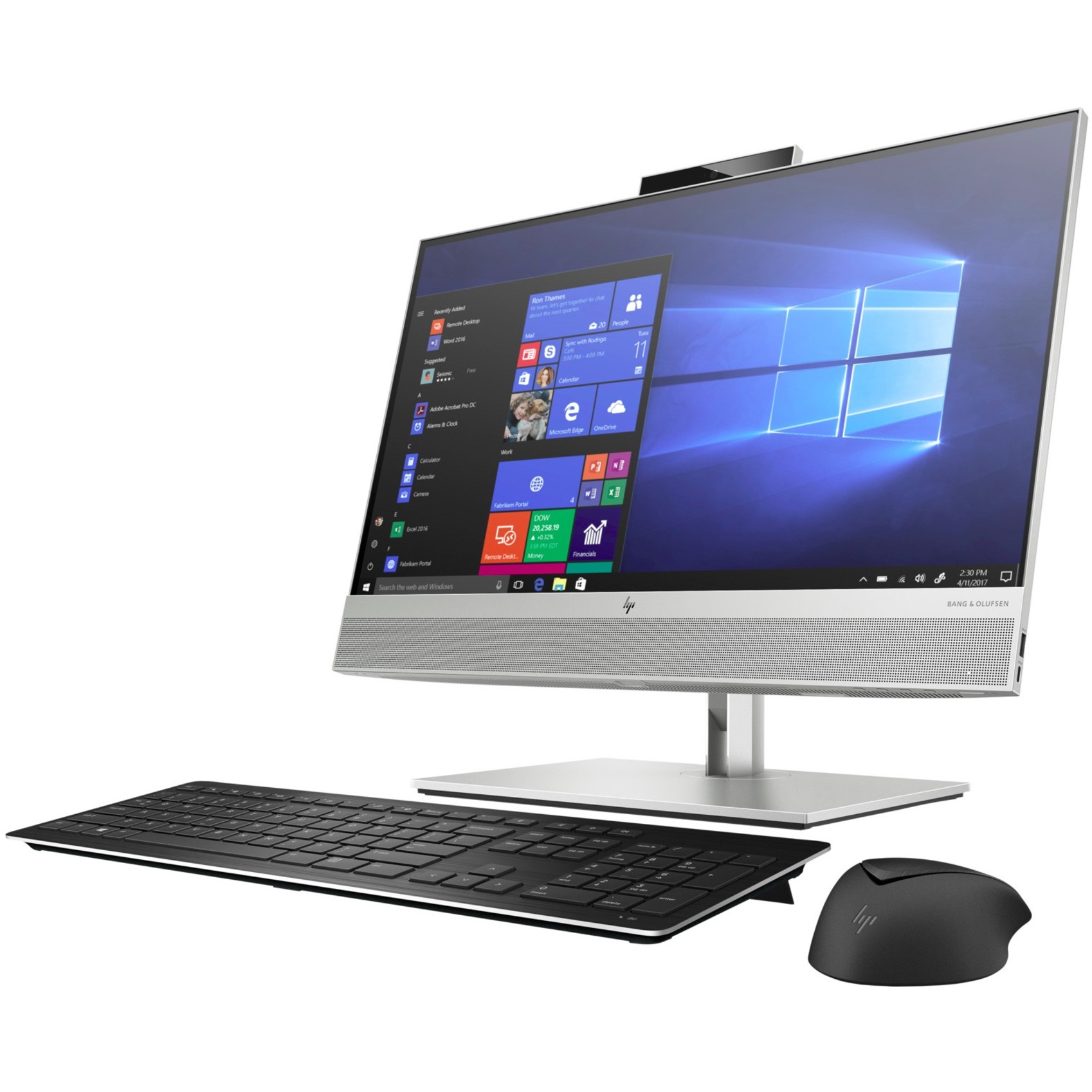 HP EliteOne 800 G6 All-in-One Computer - Intel Core i5 10th Gen i5-10600 - 16 GB - 512 GB SSD - 24" - Desktop — leftmaximum