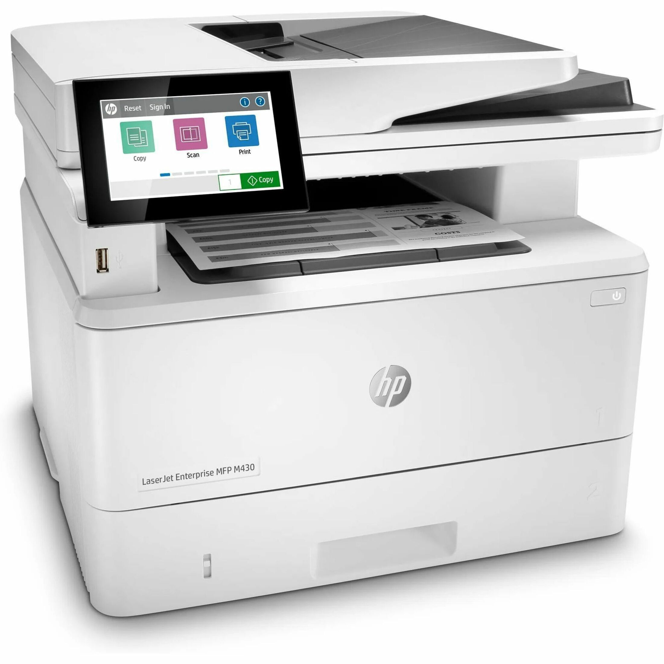HP LaserJet Enterprise M430f Wired Laser Multifunction Printer
