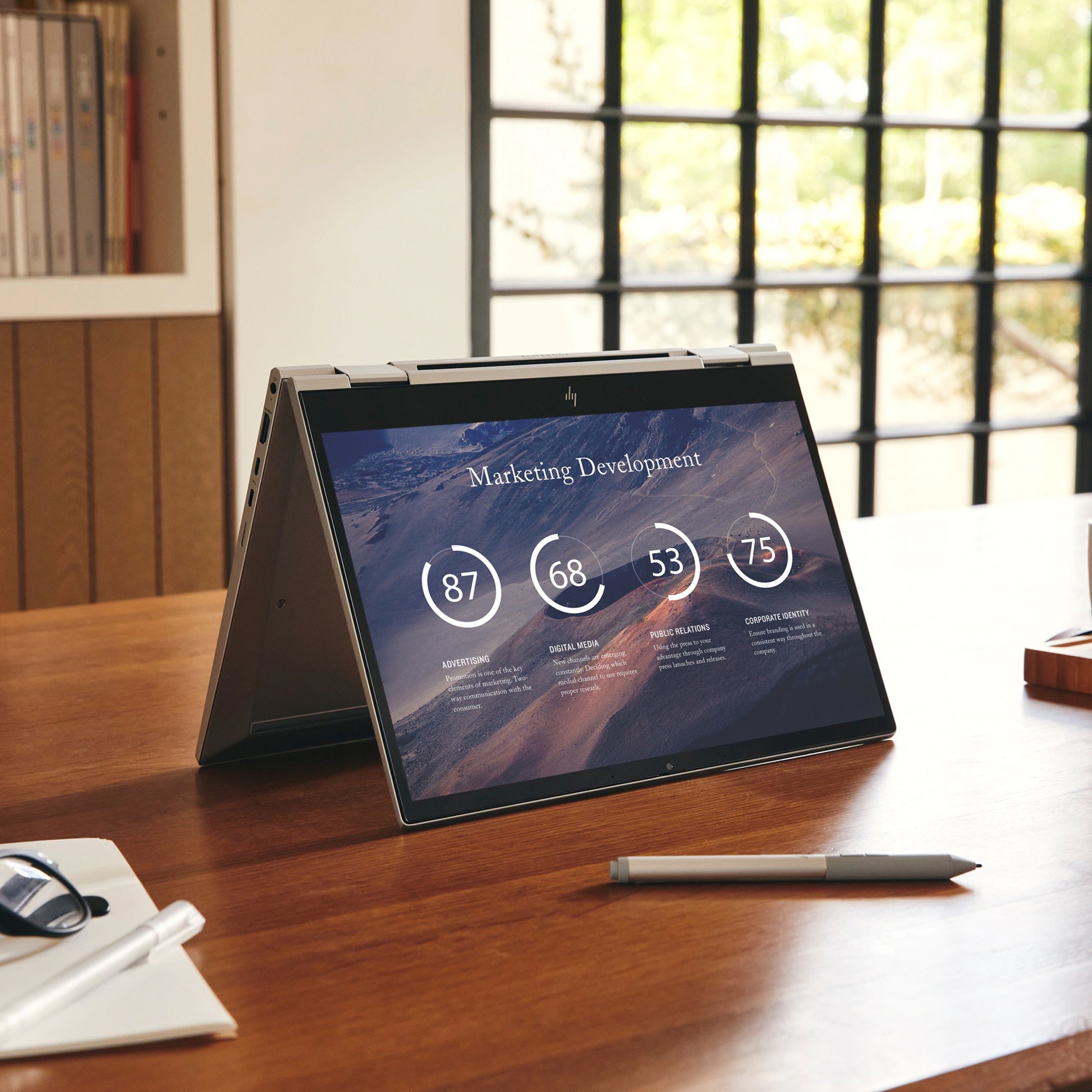 HP EliteBook x360 830 G8 13.3" Touchscreen Notebook - Full HD - Intel Core i7 11th Gen i7-1185G7 - 16 GB - 256 GB SSD - 1920 x 1080 - Intel UHD Graphics 620 — alternate image4