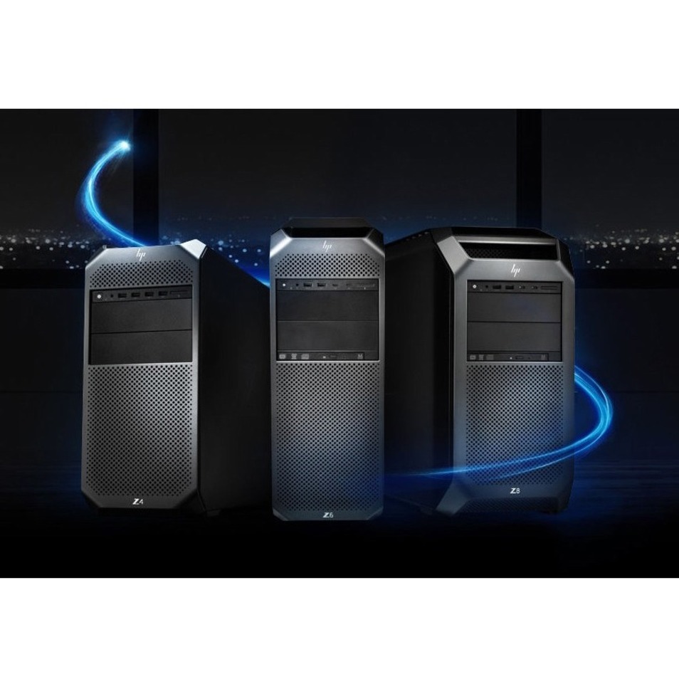 HP Z4 G4 Workstation - 1 Xeon W-2245 - vPro Technology - 64 GB - 512 GB SSD - Mini-tower - Black - Serial ATA/600 Controller - 0, 1, 5, 10 RAID Levels - Gigabit Ethernet — alternate image10