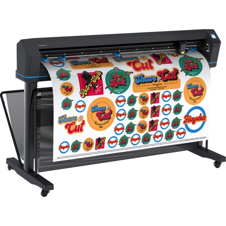 HP Latex 54 Plus Cutting Solution (9TL92A) - 53.10" - Floor Standing - 600 gf Cutting Force - 44 in/s - USB — alternate image2