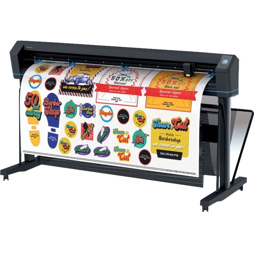 HP Latex 54 Basic Plus Cutting Solution - 53.10" - Floor Standing - 400 gf Cutting Force - 44 in/s - USB — alternate image2