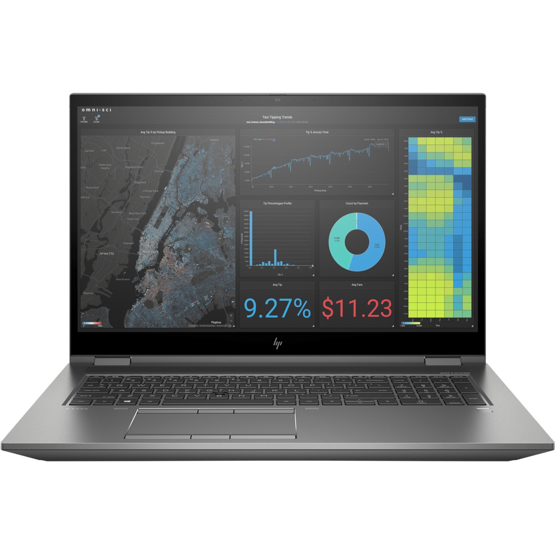 HP ZBook Fury 17 G7 17.3" Mobile Workstation - Full HD - Intel Core i7 10th Gen i7-10850H - 32 GB - English Keyboard - Intel WM490 Chip - 1920 x 1080 - Windows 10 Pro - NVIDIA Quadro T2000 with 4 GB, Intel UHD Graphics — frontmaximum