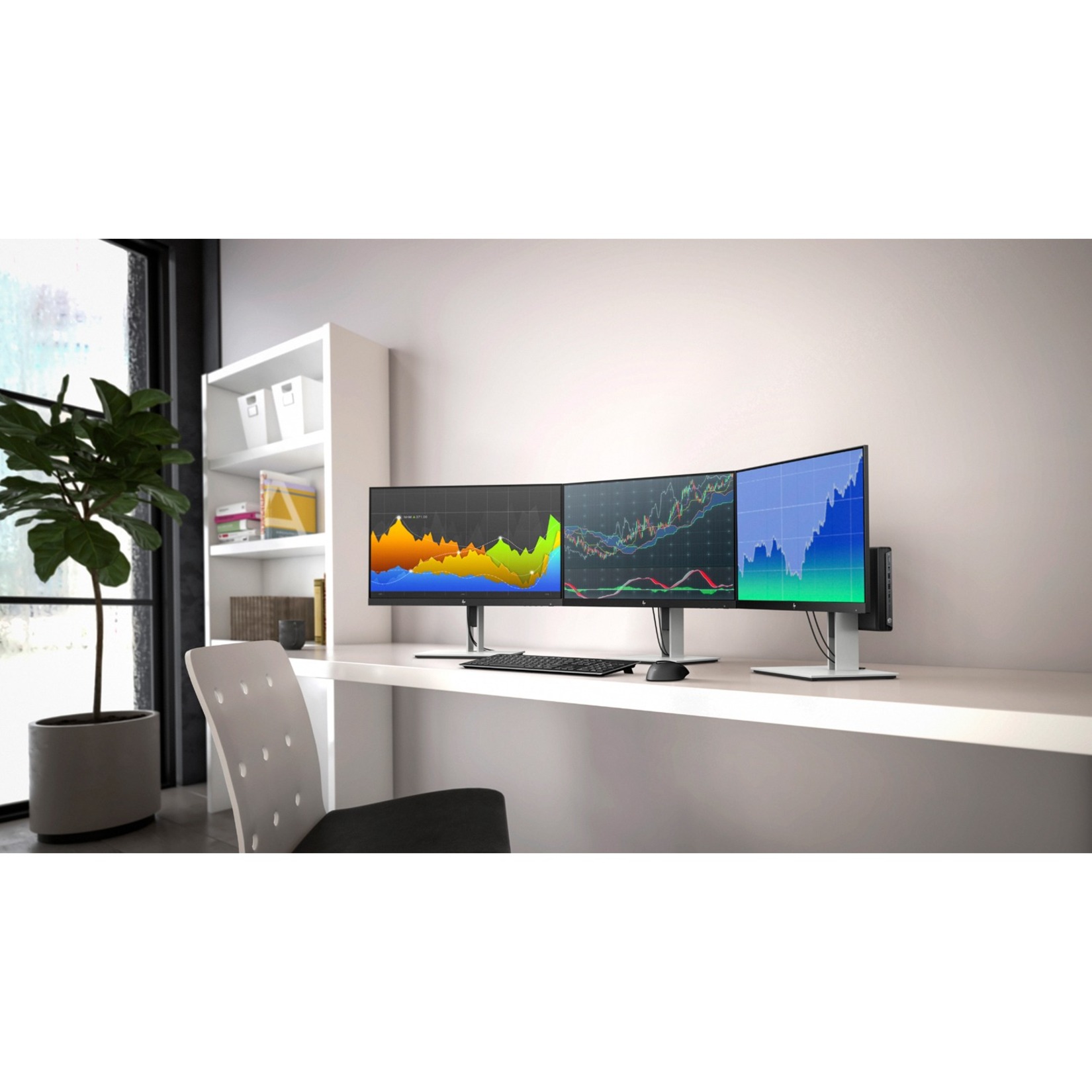 HP EliteDesk 805 G6 Desktop Computer - AMD Ryzen 5 PRO 4650GE - 16 GB - 256 GB SSD - Desktop Mini - Windows 10 Pro 64-bit — alternate image2